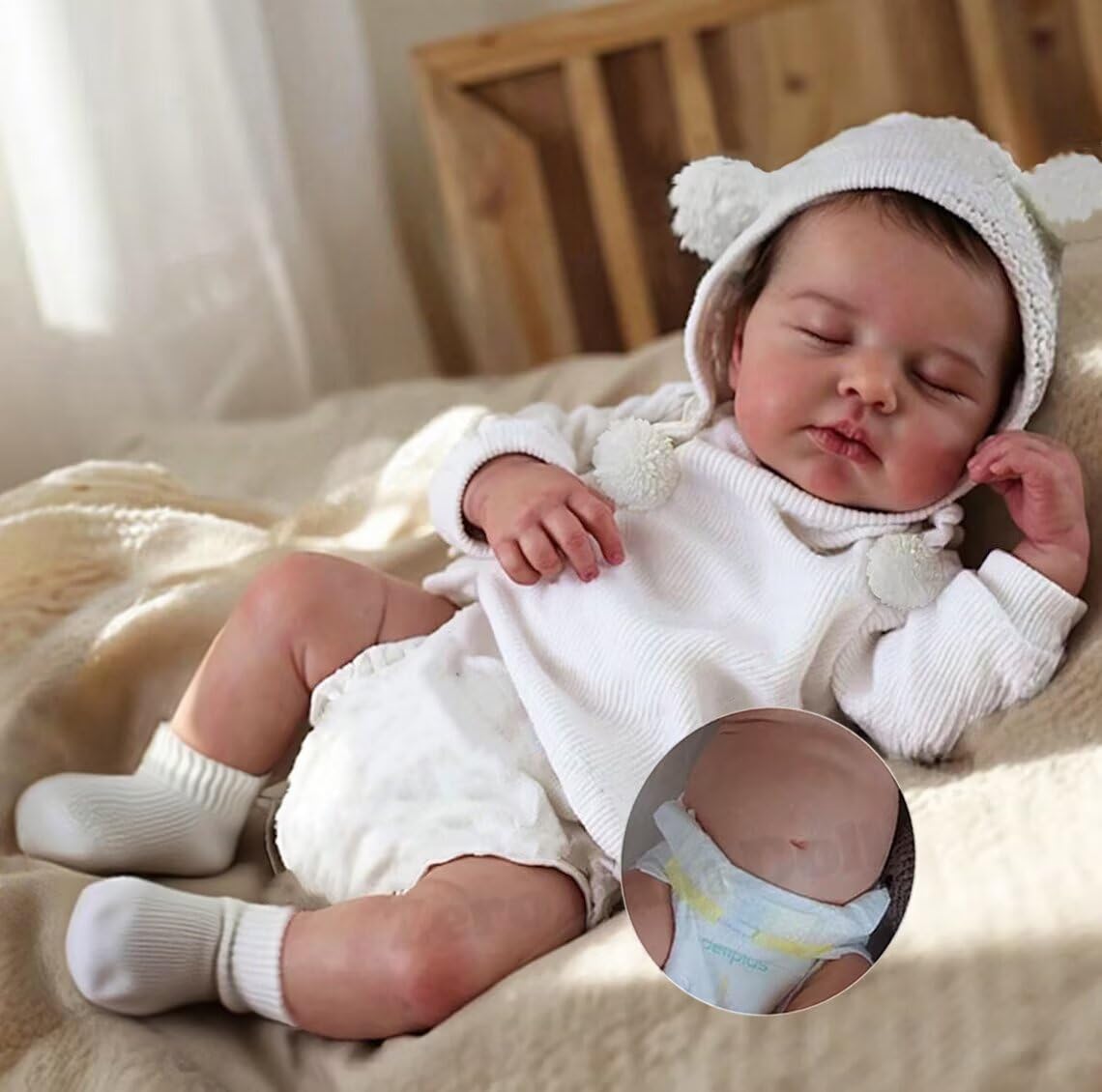 Amazon.com: Zero Pam Reborn Baby Dolls Full Body Vinyl Boy-20 in
