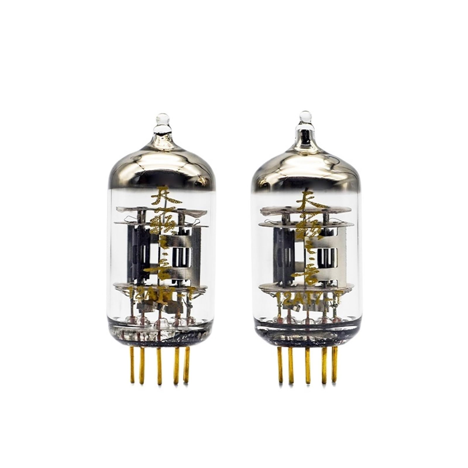 12AT7-T Tube Gold Needle Replaces 12AT7 ECC81 Tube Amplifier kit Audio Tube(4 Matched PCS)