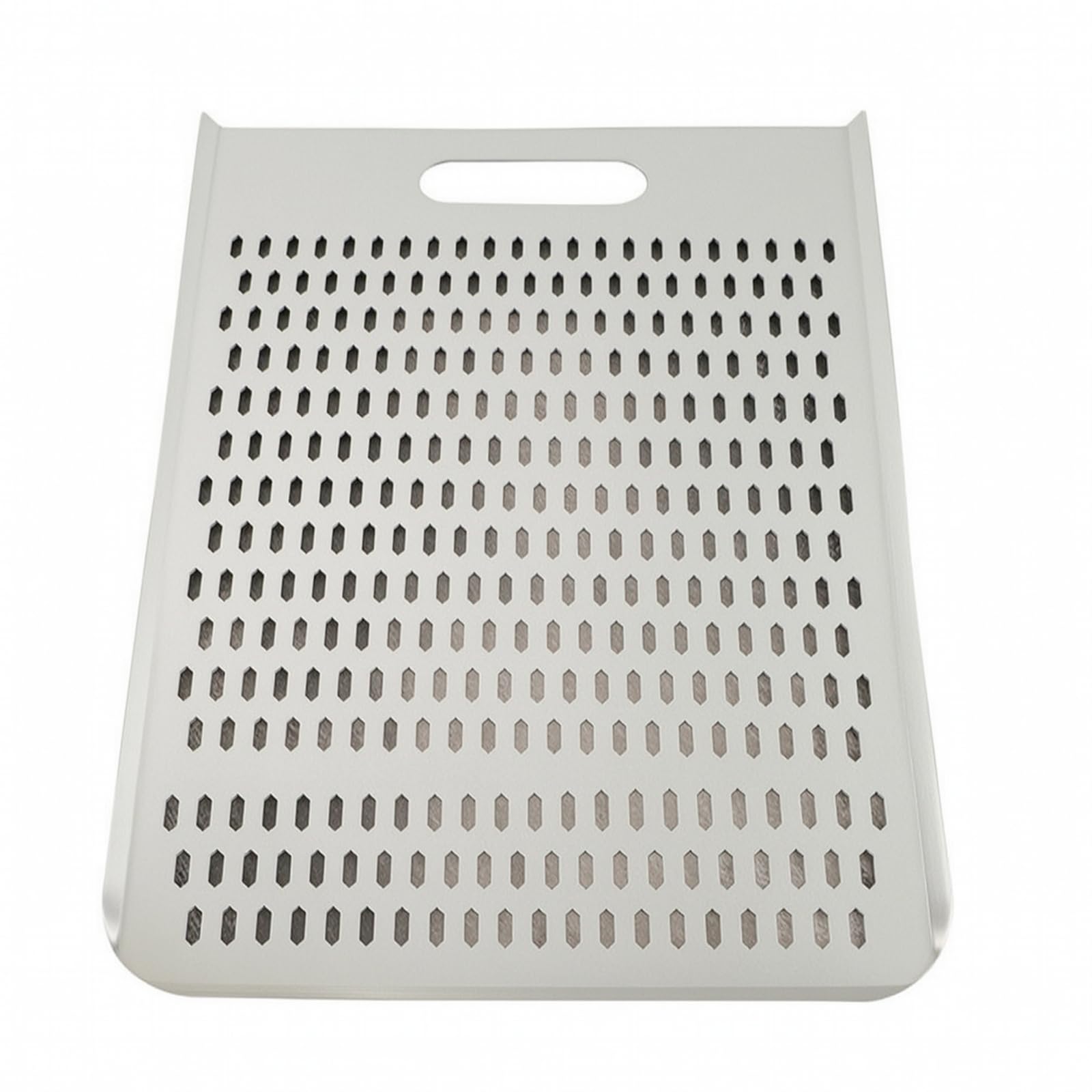 predolo Perforiert Pizzabrett mit Griffloch | Pizzaheber, handlich, Backschaufel, für Pizzaabend, Küche, 50x35cm