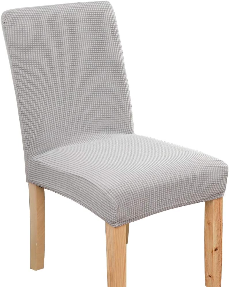 Blасk Frіdау - 50% оƒƒ SINSSOWL Stretch Dining Chair Seat Cover Removable Washable Furniture Protector Chair with Elastic Bottom for Cafe Dining Room Hotel Banquet, Spandex Fabric (Dove Gray, 4 Per Set) Exсluѕіvе Dіѕсоunt 🔥 SINSSOWL Stretch Dining Chair Seat Cover Removable Washable Furniture Protector Chair with Elastic Bottom for Cafe Dining Room Hotel Banquet, Spandex Fabric (Dove Gray, 4 Per Set)