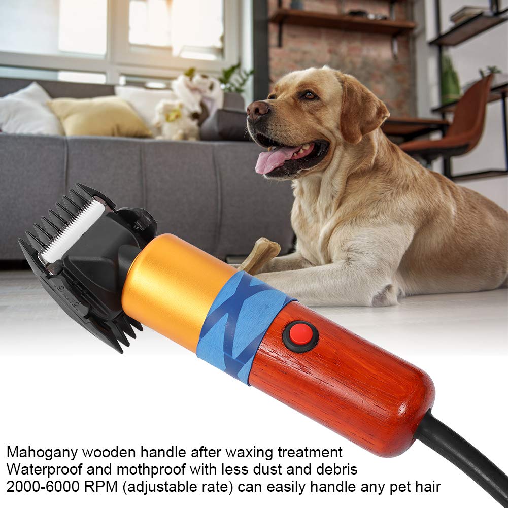 Máquina de Barcón de Cabello de Cabello Pets, Machinaje de Cortesía de Cabello de Palisno de Mascotas de 200W, para Máquina de Corte de Pelo de Mascot (Enchufe de la UE)