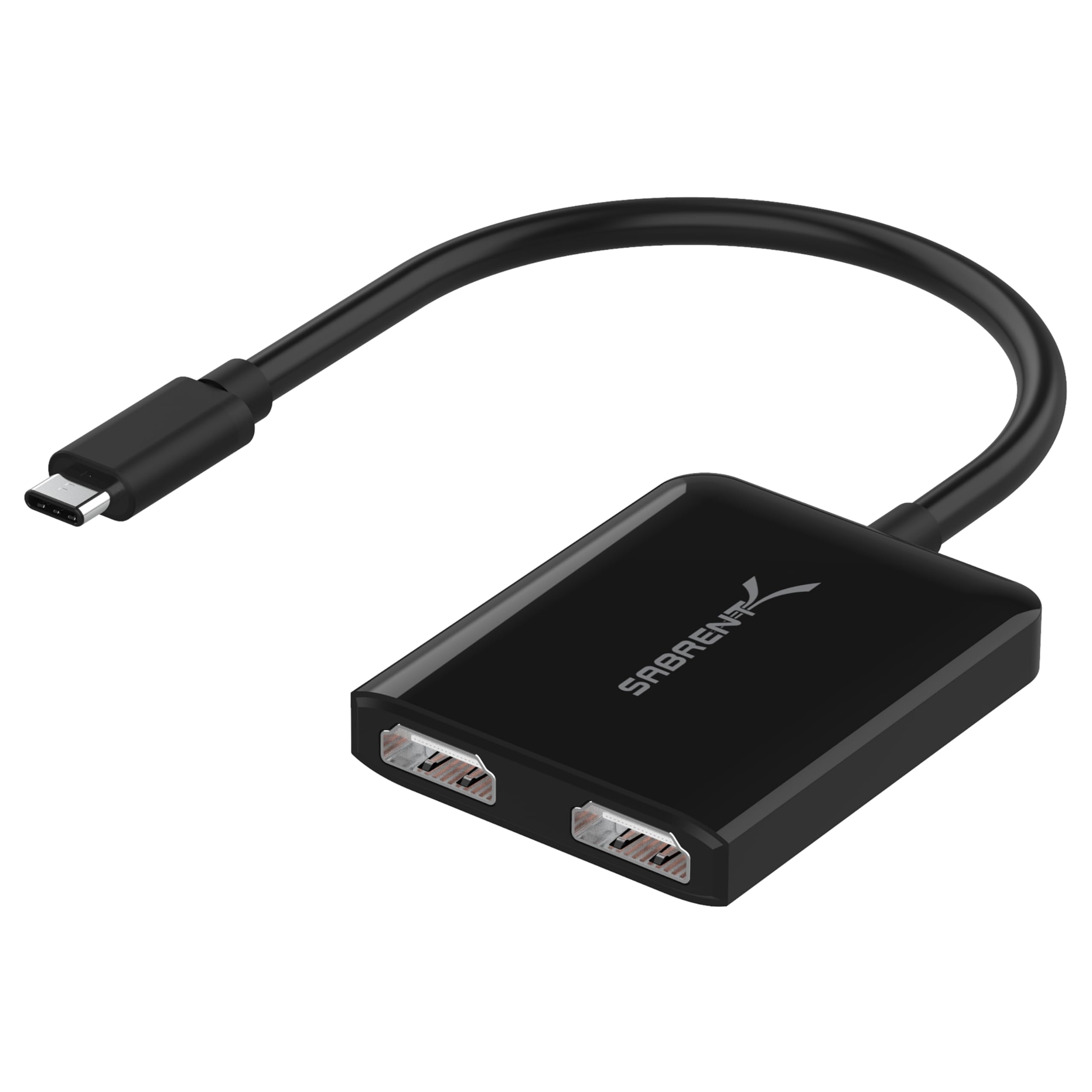 SABRENT Adattatore da USB Tipo C a Doppio HDMI [Compatibile Solo con i Sistemi Windows] (DA-​UCDH)