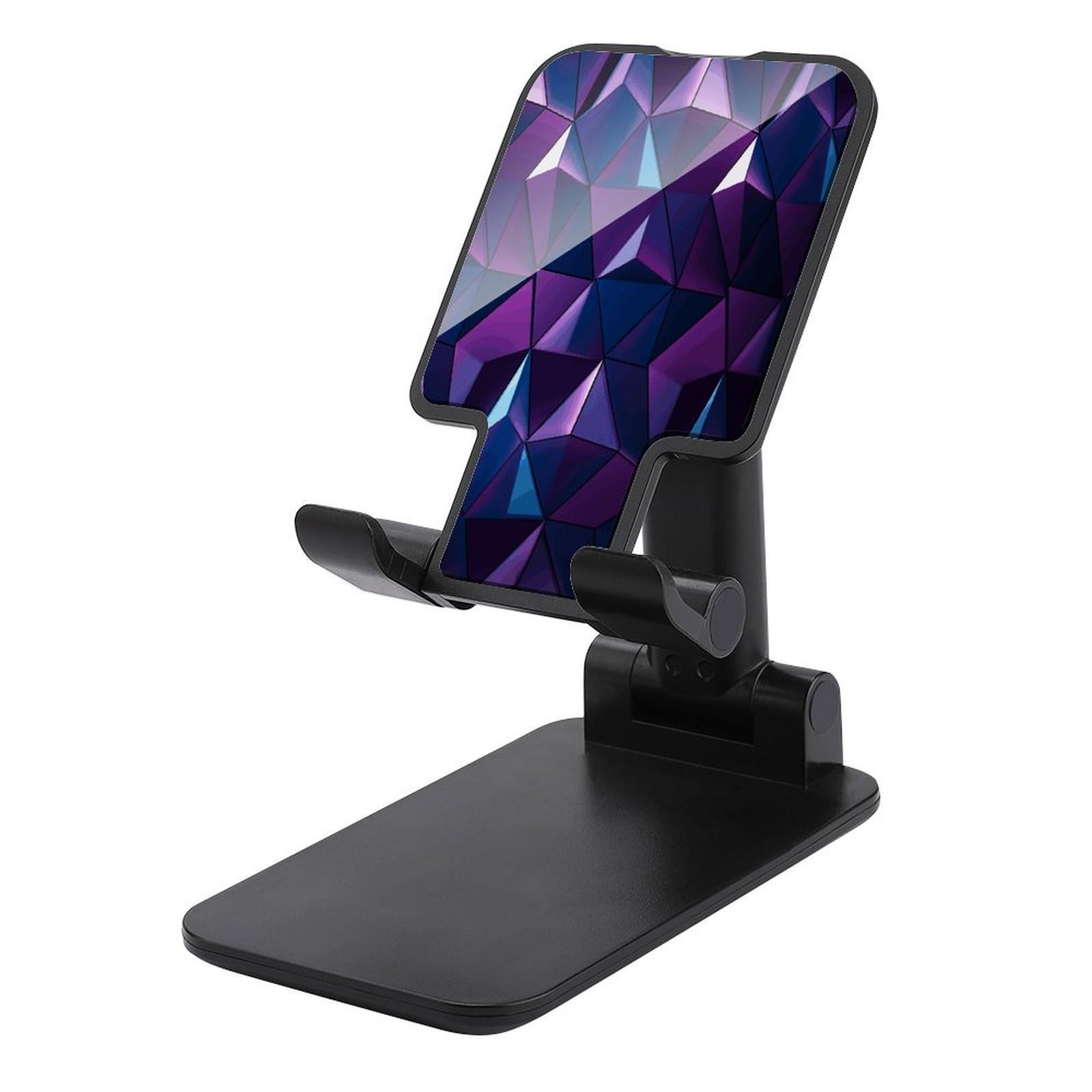 Soporte morado para teléfono celular VstaDank, base plegable de escritorio para tabletas 7