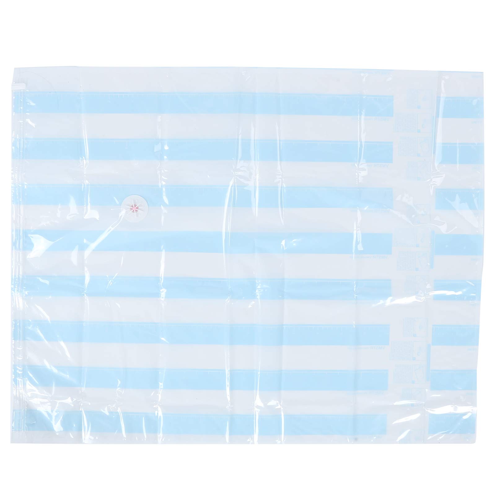 Bolsas de vacío de viaje reutilizables para ropa, edredones y mantas con entrada de aire de 3,5 cm. (100 * 80CM)