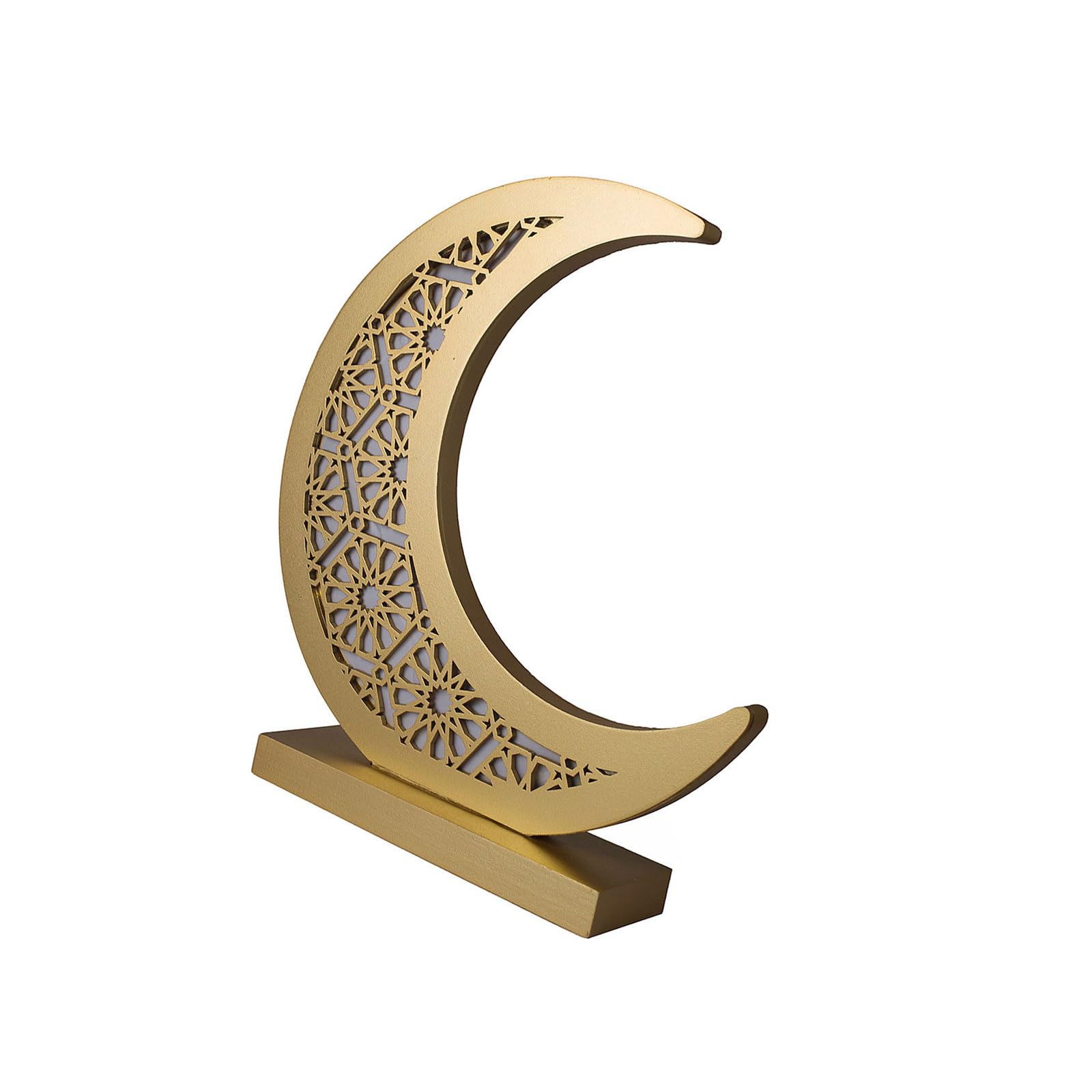 Nucelit Exquisite Holiday Lamp Moons Shape Illuminations Religious Community Decorative Light Suitable for Tabletop Display Holiday Decoration Lamp