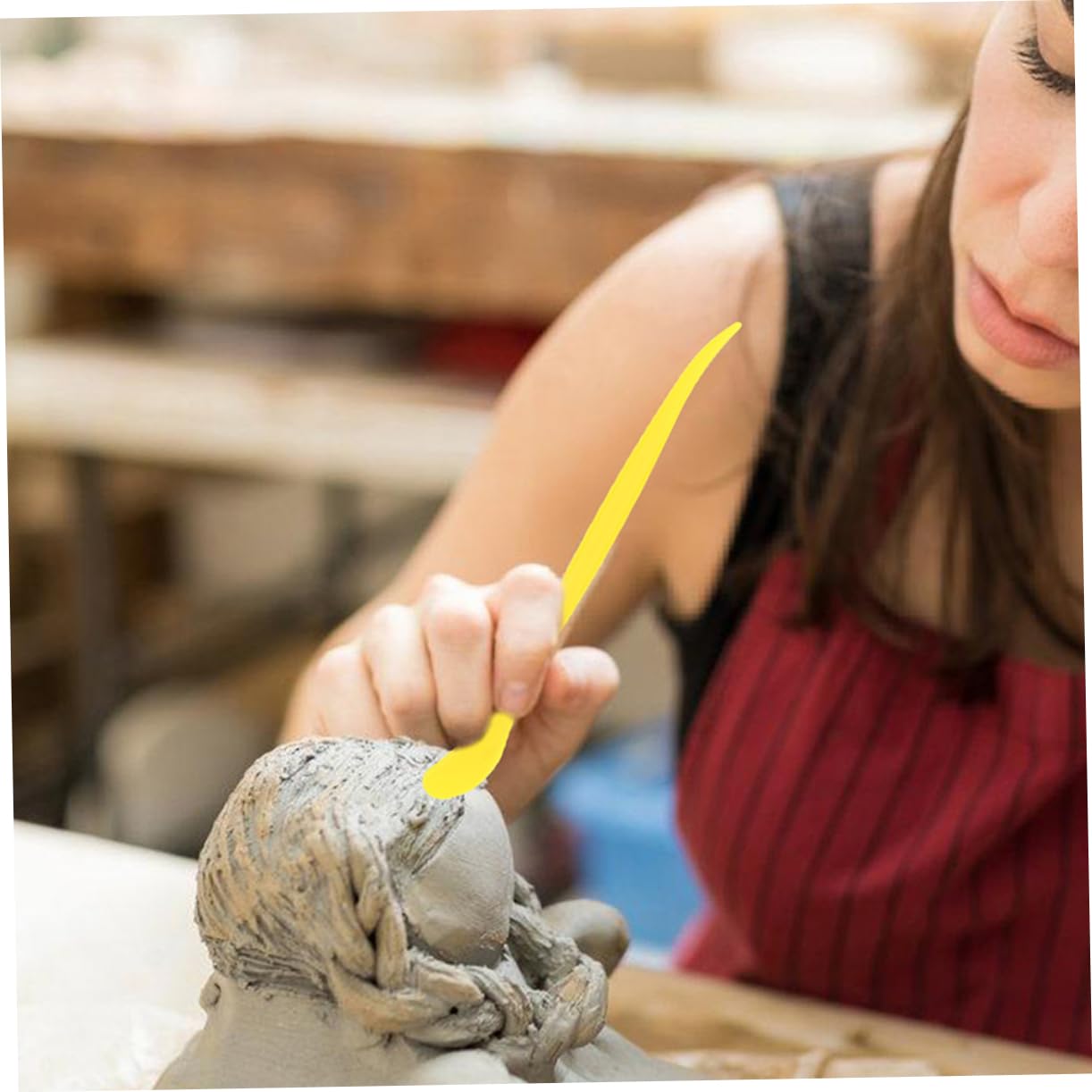 OSALADI 60stücke Teiliges Set Von Modellierwerkzeugen Für Vielseitige Schnitzwerkzeuge Für Töpferkunst Geeignet Für Sculpting Formen Und Kreative Kunstprojekte