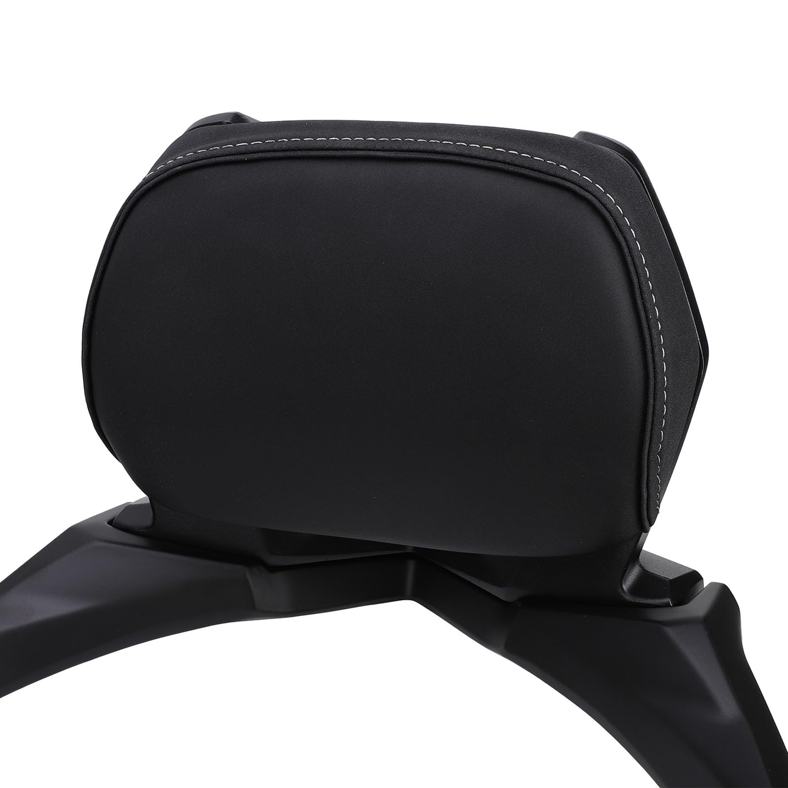 Qqmora Dossier de Siège Passager de Moto, Dossier de Siège Arrière, de Passager, Réduction de la Résistance au Vent, Support Lombaire avec Coussin de Cadre pour Tmax 530
