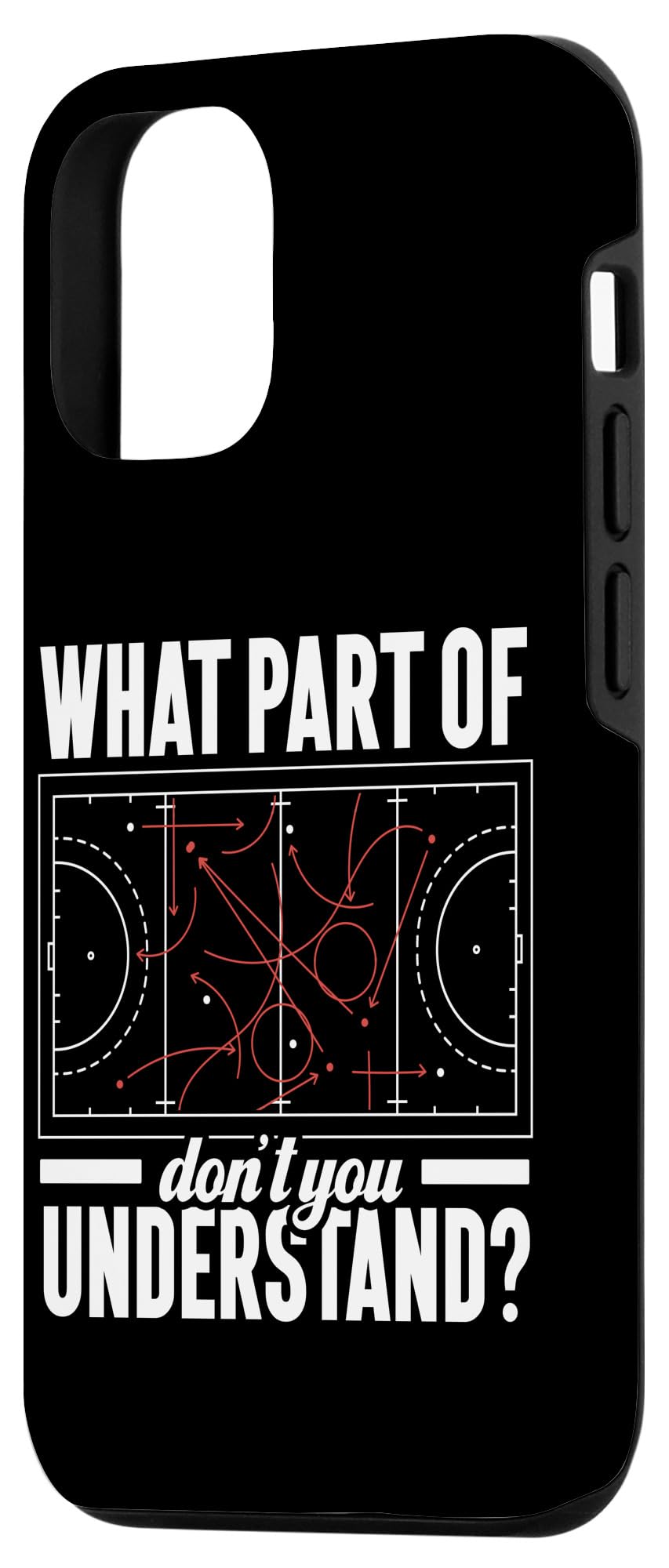 iPhone 12/12 Pro Ice Hockey Vintage Rink What Part Of Don't You Understand? Case - Image 2