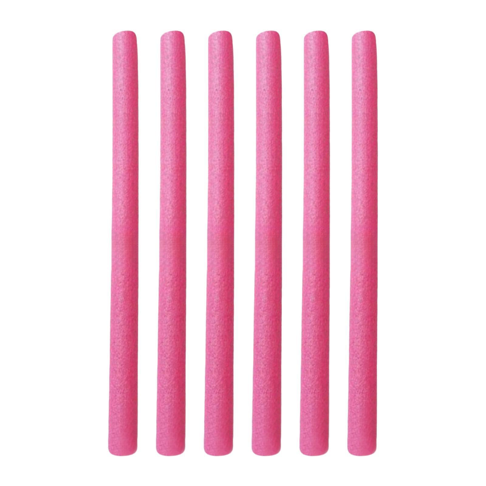 6 Pieces Trampoline Pole Foam Sleeves Trampoline Pole Covers Accessories 15.75" Foam Tube Padding for Indoor Tubing Tube Kids, Pink