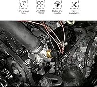 Vista 6 de Sensor de temperatura del refrigerante del motor, 12608814 213-4333 15326388 19236568 Compatible con Chevy Cavalier Cobalt Equinox Express Silverado