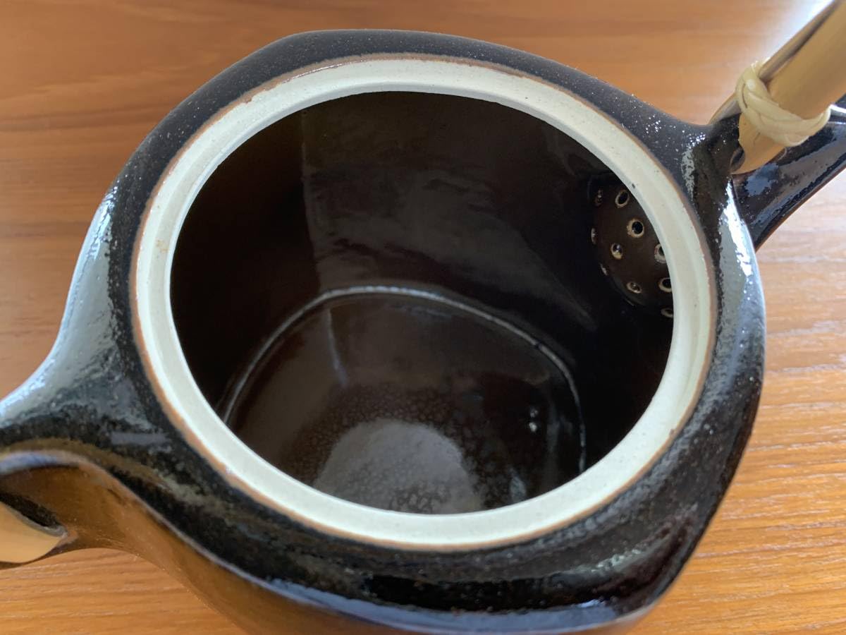 Amazon | 出西窯 黒土瓶 柳宗理 ティーポット急須 民藝 ミッド