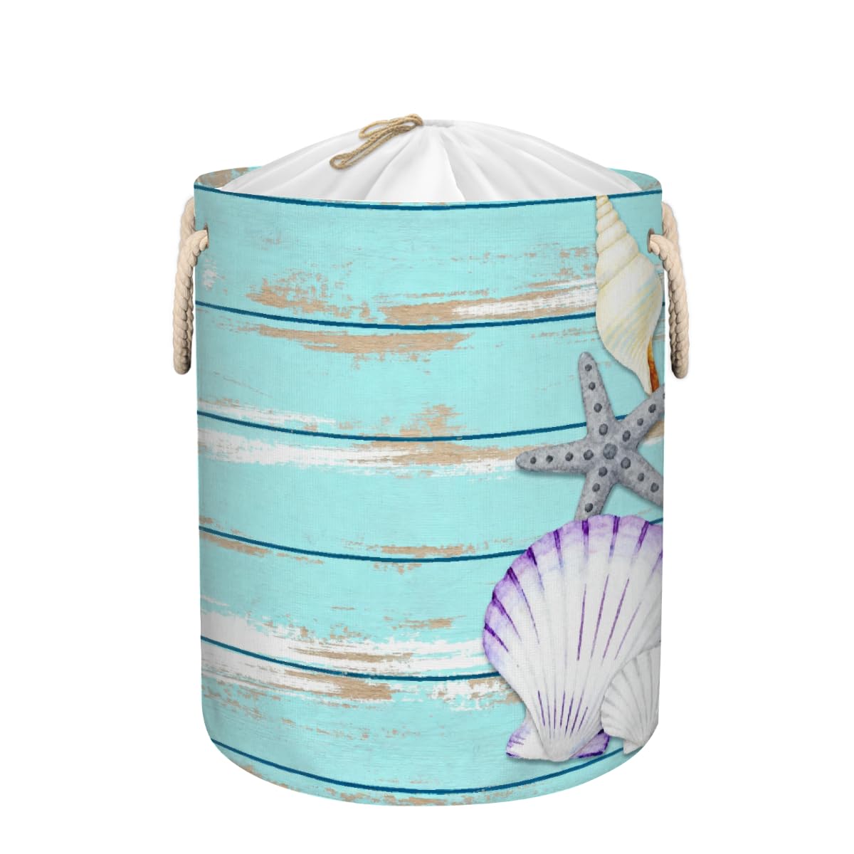 Grand panier à linge pliable 58L de rangement pour jouets et vêtements