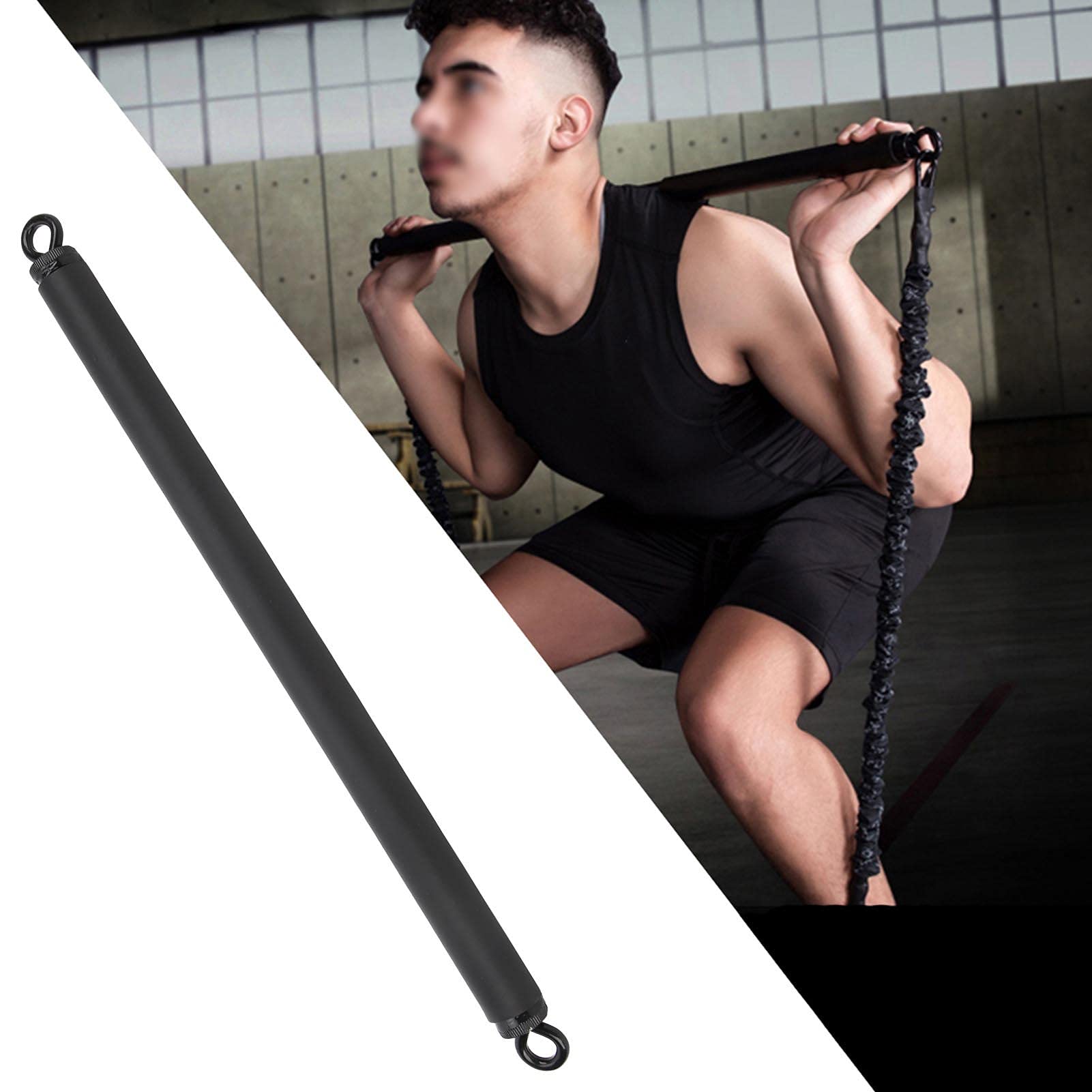 Pilates Fitness Bar, wielofunkcyjna joga Rally Bar Body Sculpting dla domu