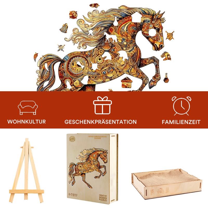 Ragdoll Gatto Puzzle in Legno, Puzzle in Legno per Adulti, Adatto per