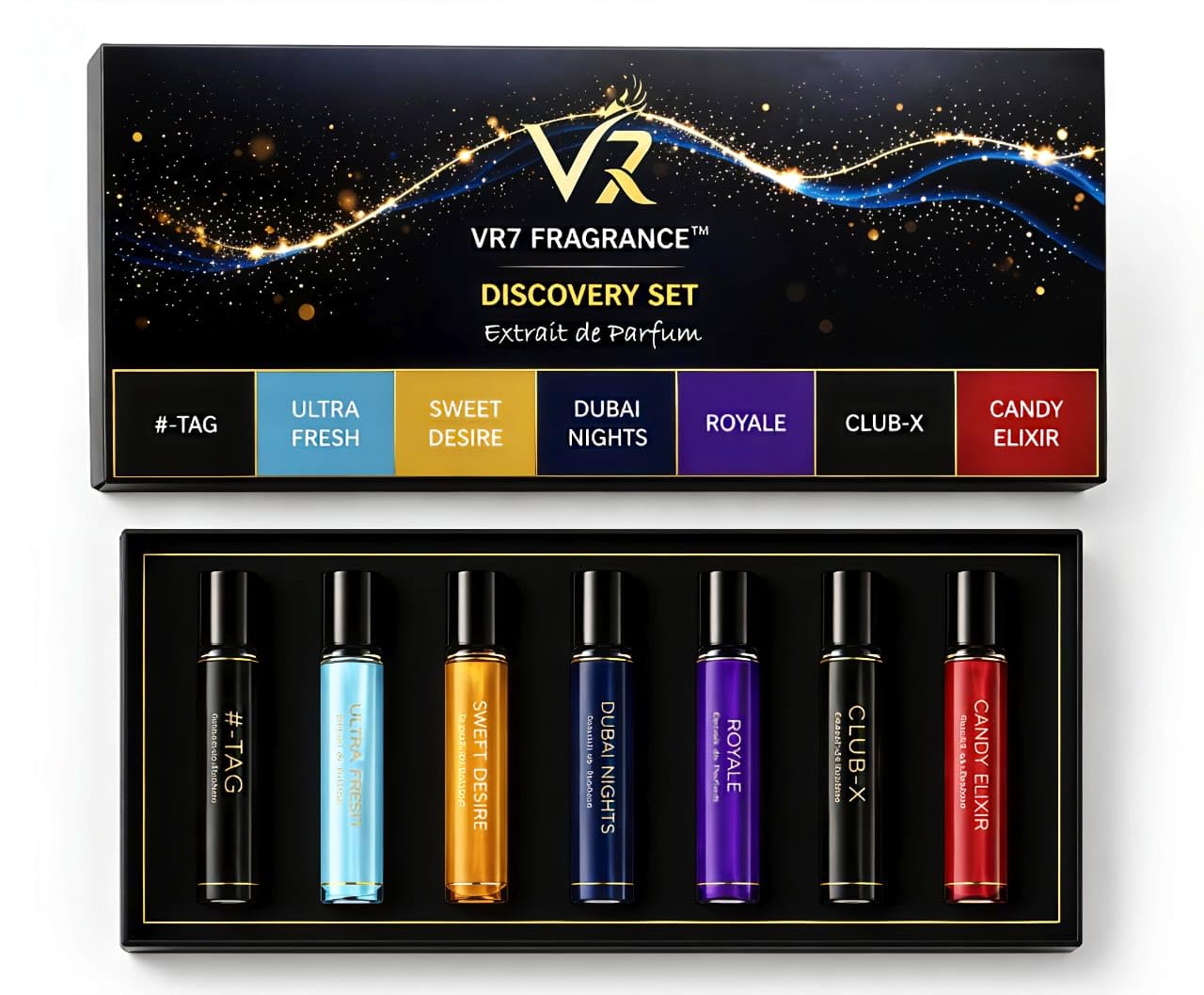 ［5000セット限定 3枚組］ サスペリア アルティメット・コレクション Buy VR7 Fragrance Discovery Set, Extrait de Parfum, 7 Fragrances