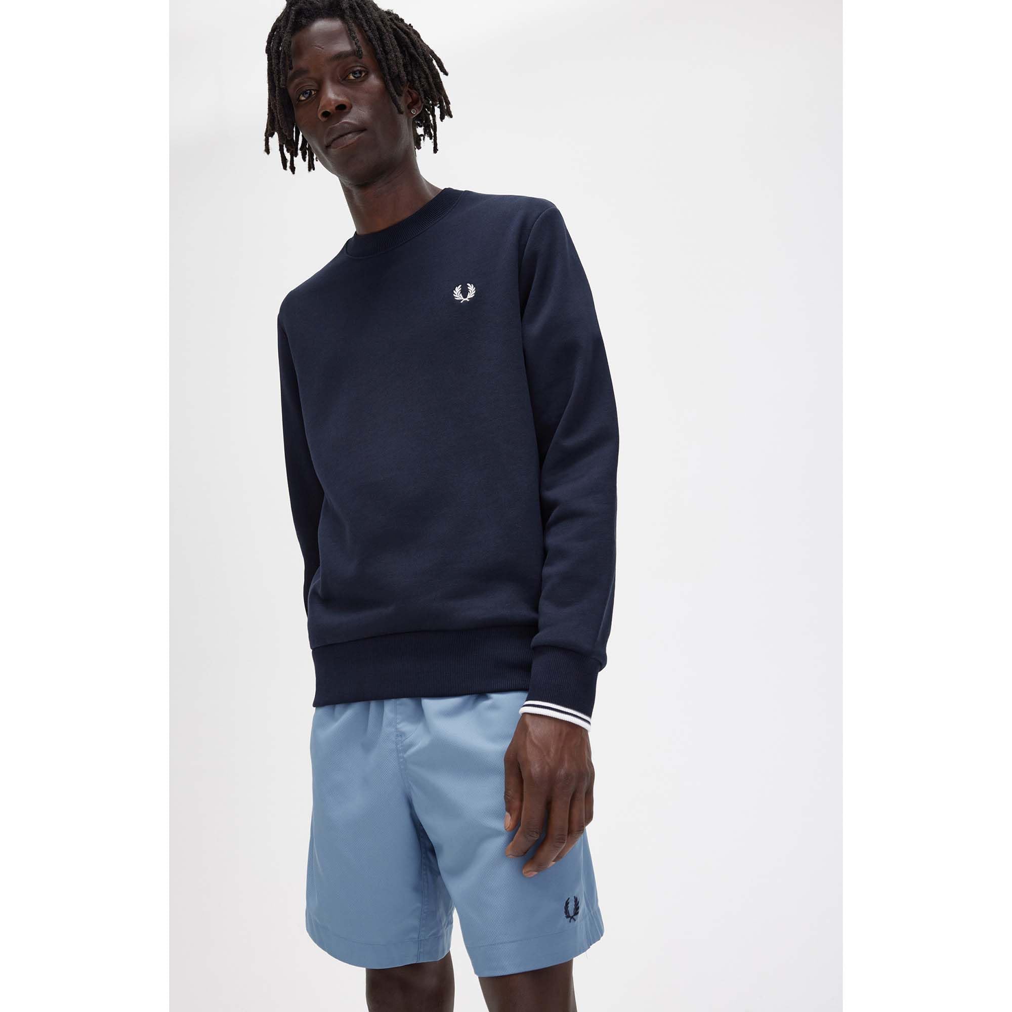 Fred Perry Crew Neck Sweatshirt, Felpa