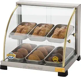 Estufa Curva Dupla 6 Bandejas Marchesoni Ouro Inox, 127V
