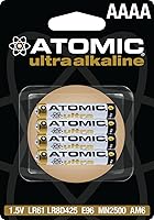 Vista 20 de ATOMIC AAAA - Baterías ultra alcalinas de 1.5 V LR8D425 AM6 LR61 E96 MN2500 (60 baterías en total)