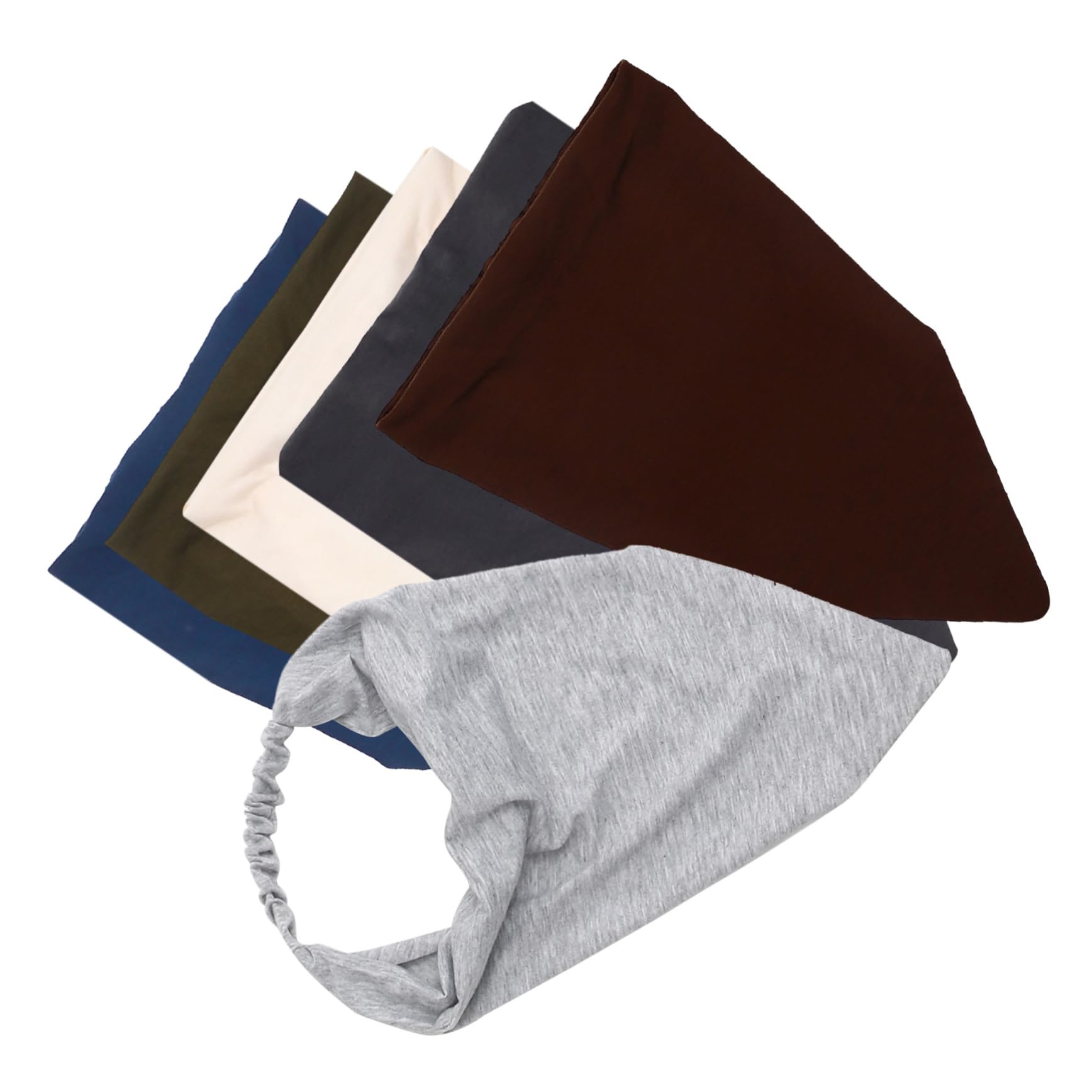 TOYANDONA Pañuelos De Pelo Elásticos Mujeres De Colores Bandanas Triangulares Antideslizantes Accesorios De Moda Niñas Y Adultas