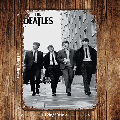 Poster vintage sur toile The Beatles – Décoration murale – Pour salon, chambre à coucher – 30 x 40 cm - Les Beatles, Paul McCartney, John Lennon, RIngo Starr, George Harrison Poster vintage sur toile The Beatles - Décoration murale - Pour salon, chambre à coucher - 30 x 40 cm – Image 3
