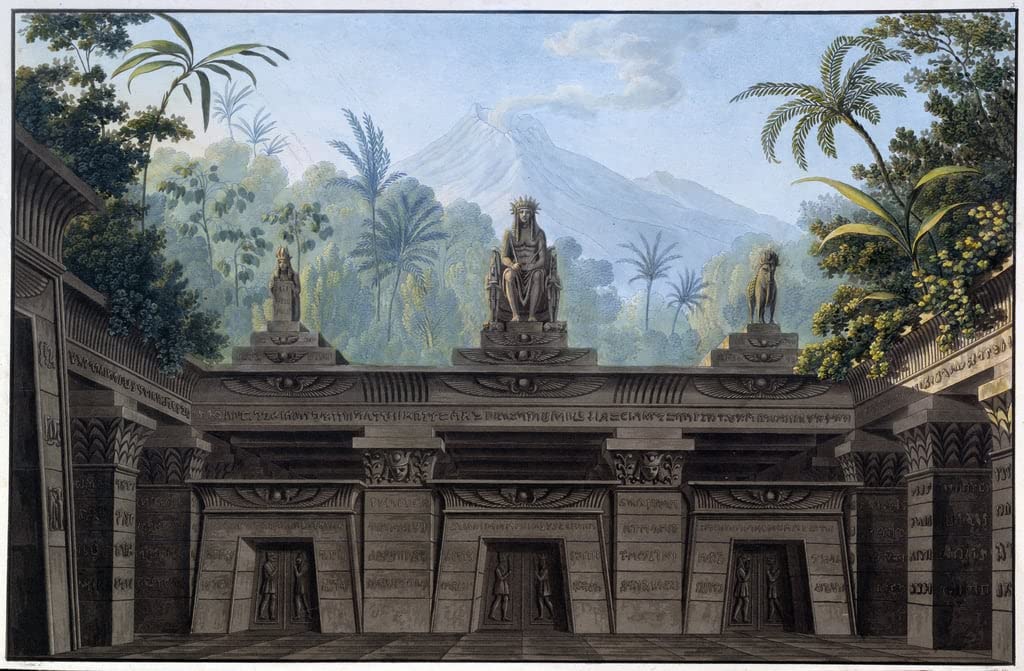 Impression Tableaux Graffiti Art de théâtre Schinkel 60x90cm