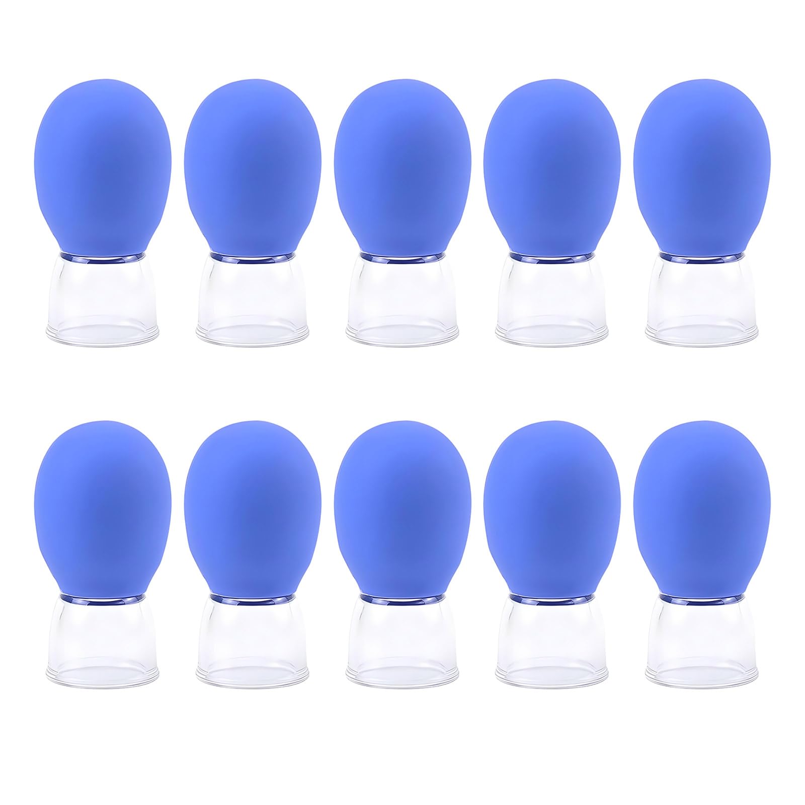 Maxtonser Facials Cupping Cup Face Cup Silicone Cupping Massage Vacuum Suction Mug for Body Face Arm Shoulder Muscle