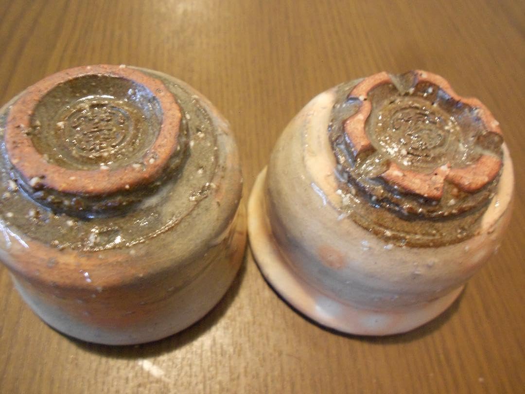 萩焼 12代 田原 陶兵衛 ぐい吞み 盃 酒器 共箱 栞 12代陶兵衛 ぐい吞