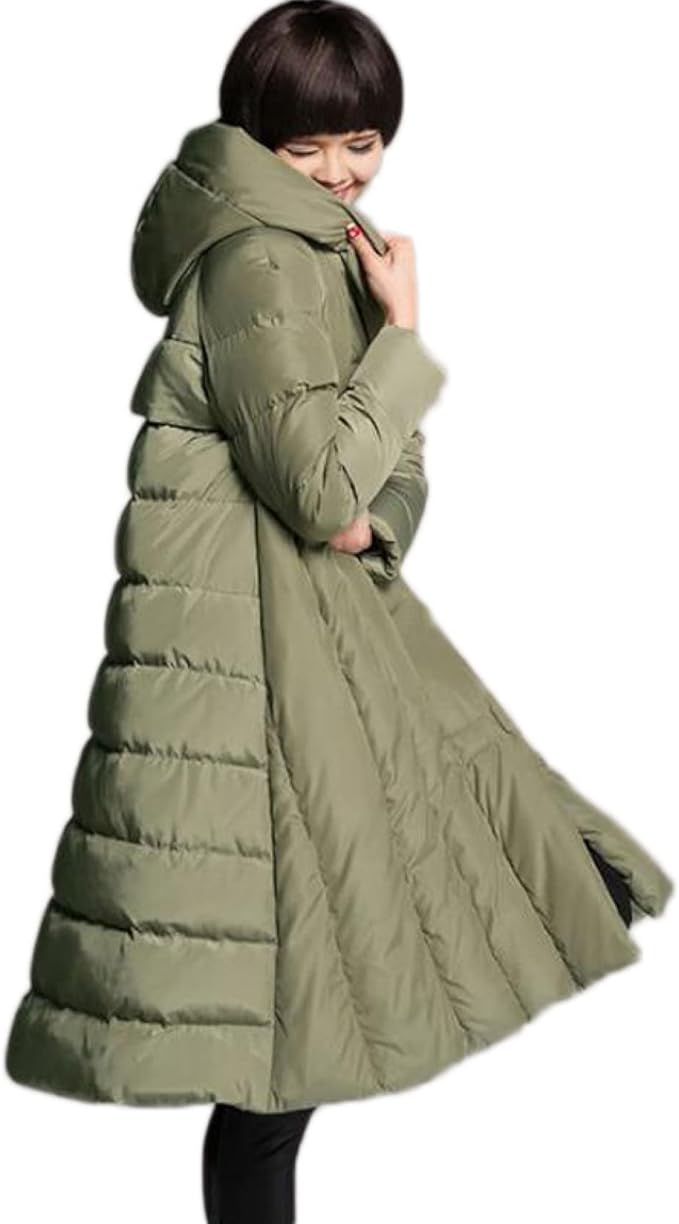 Amazon 膝下 ベンチコート レディース ダウン コートフード付き ライトダウン 中綿ジャケット アウター ロングコート ジャンパー ファッション きれいめ エレガント ダウンジャケット ミセス 軽量 ダウンコート 通勤 通学 秋冬 コート ジャケット 通販