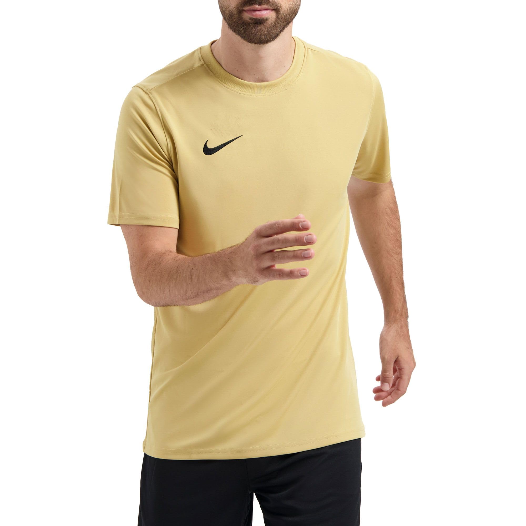 Nike mens M Nk Dry Park Vii Jsy Ss T-shirt S Jersey Gold/Black