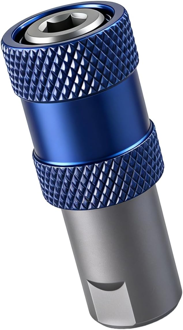 Generic Power Tool Adapter with Hexagonal Fast Releases Design Suitable with M 10 Drills Sturdy Metal Drill Bit Converter Hexs Drill Converter