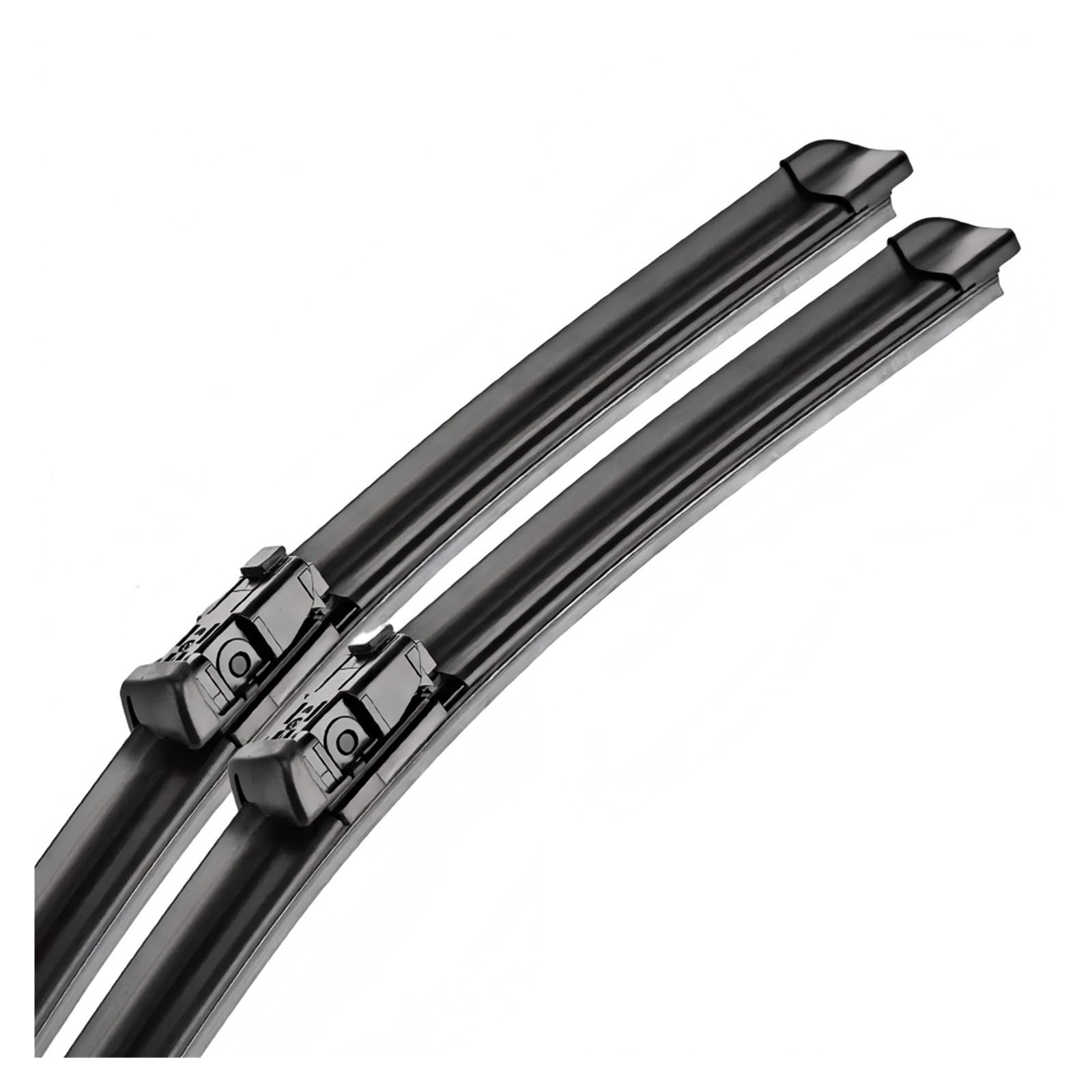 Limpiaparabrisas de coche Limpiaparabrisas delanteros silicona y goma para Tesla, modelo S 2012-2023, cepillo para ventana parabrisas 28 "+ 17(Silicone wiper-,Left-hand drive)