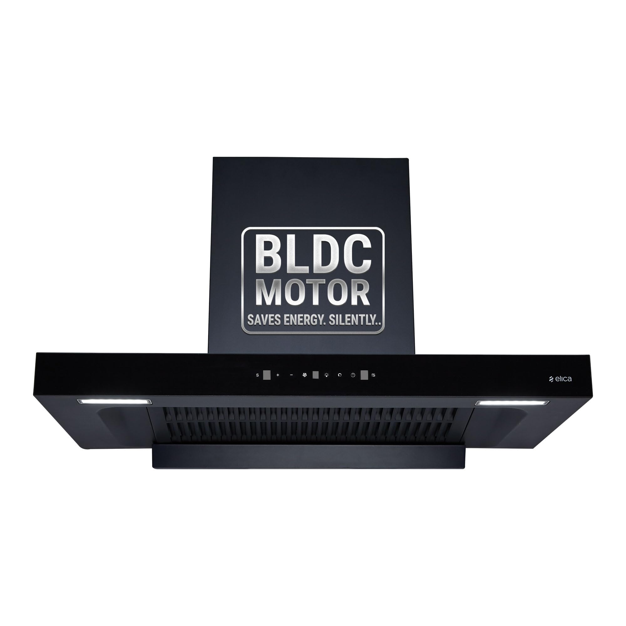 Elica 90cm 1500 m3/hr BLDC Filterless Autoclean Kitchen Chimney with FULL GRILL | 15 Years Motor & 5 Years Comprehensive Warranty | SPT MAX FL 900 BLDC HAC LTW MS NERO | Black | Touch + Motion Sensor-image-7