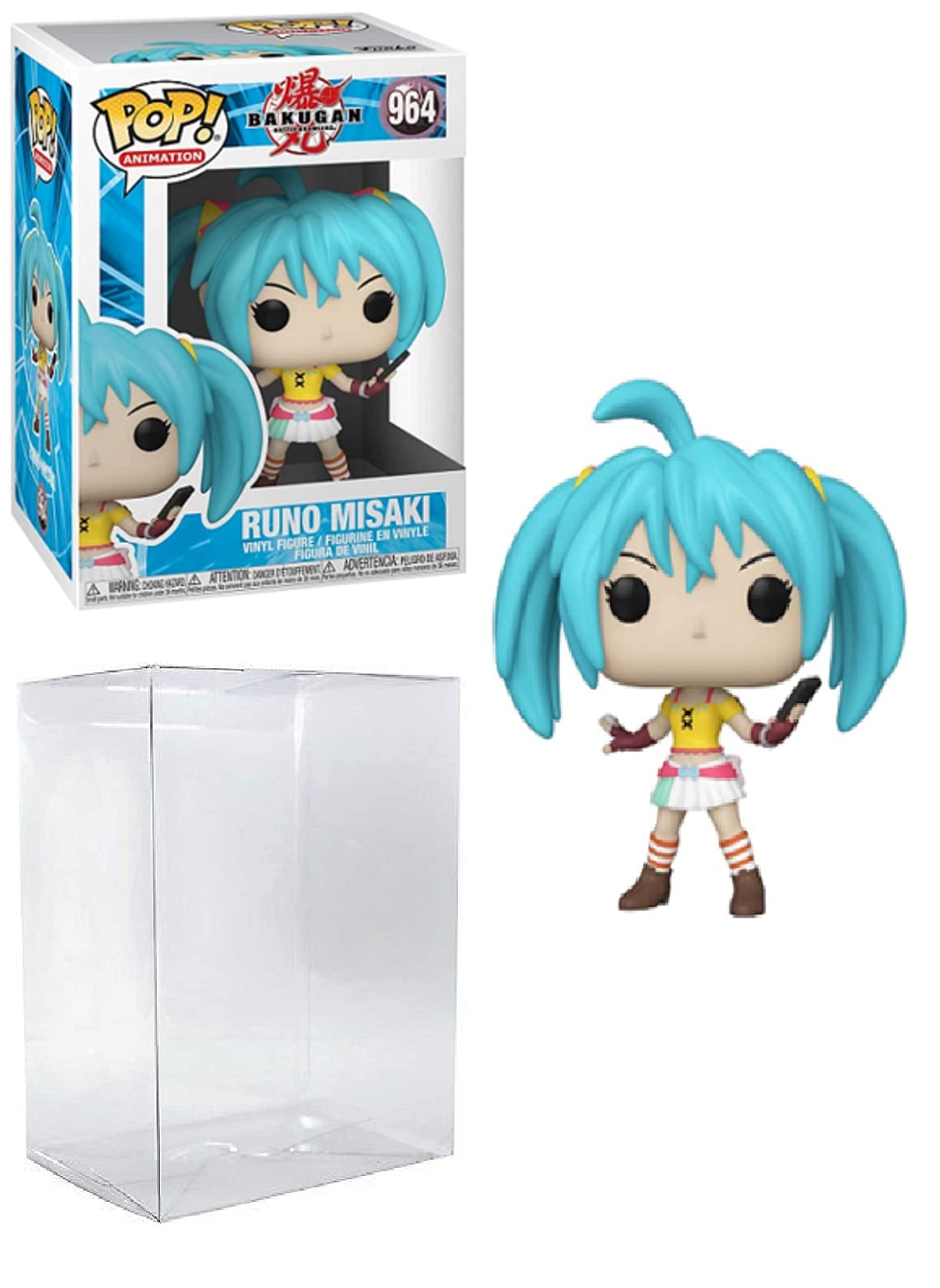 Runo Misaki Pop #964 Pop Animation Vinyl Figure (Bundled with EcoTEK Pop Protector)