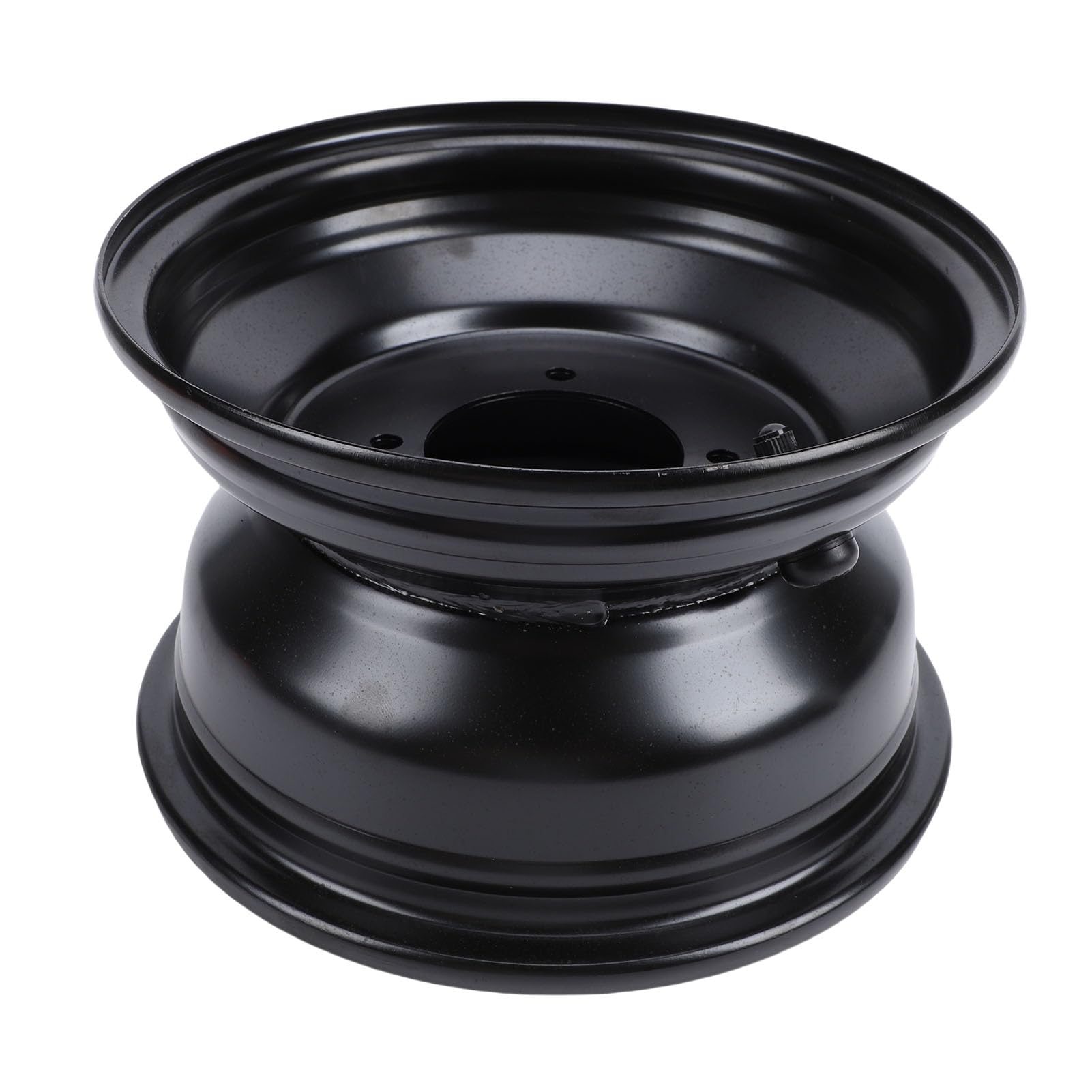 Cerchione ATV 19x7-8, Ruota Anteriore da 8 Pollici con 4 Fori per Bulloni, Cerchio in Acciaio Ad Alta Resistenza per Tosaerba Go Kart Quad Dirt Bike Buggy Ride On, P
