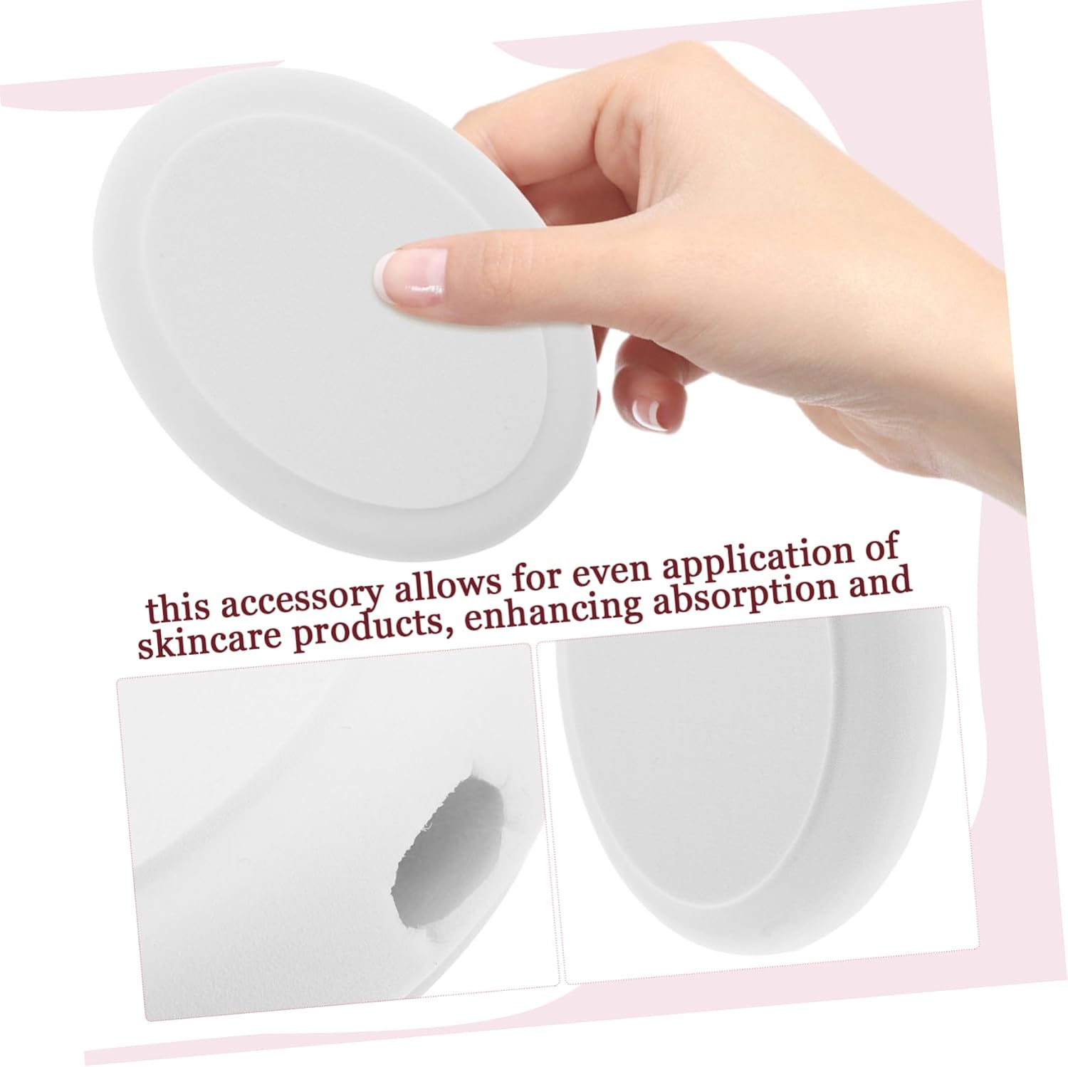 VALICLUD Back Lotion Applicator Pads Shower Brush Heads Replacement Bath Brush Soft Material Exfoliating