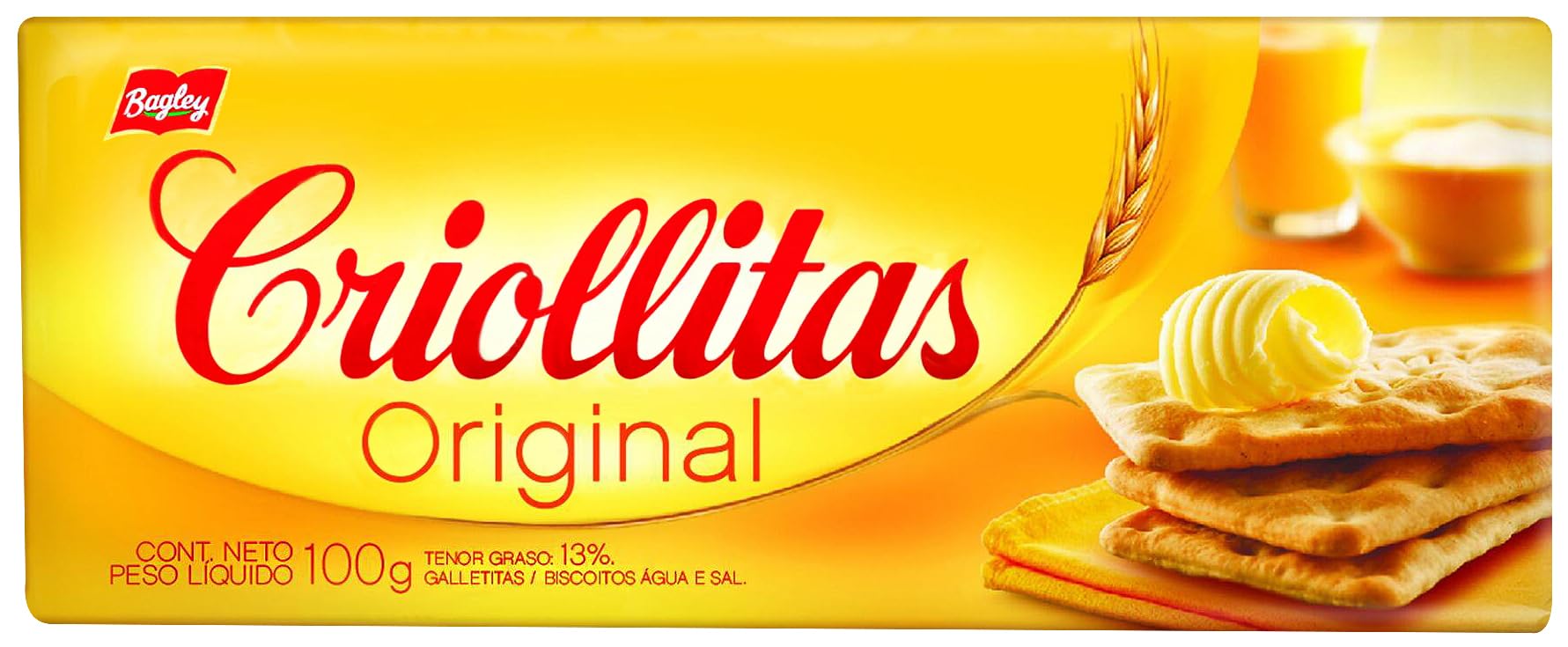 BAGLEY Galletas Criollitas Original 100g