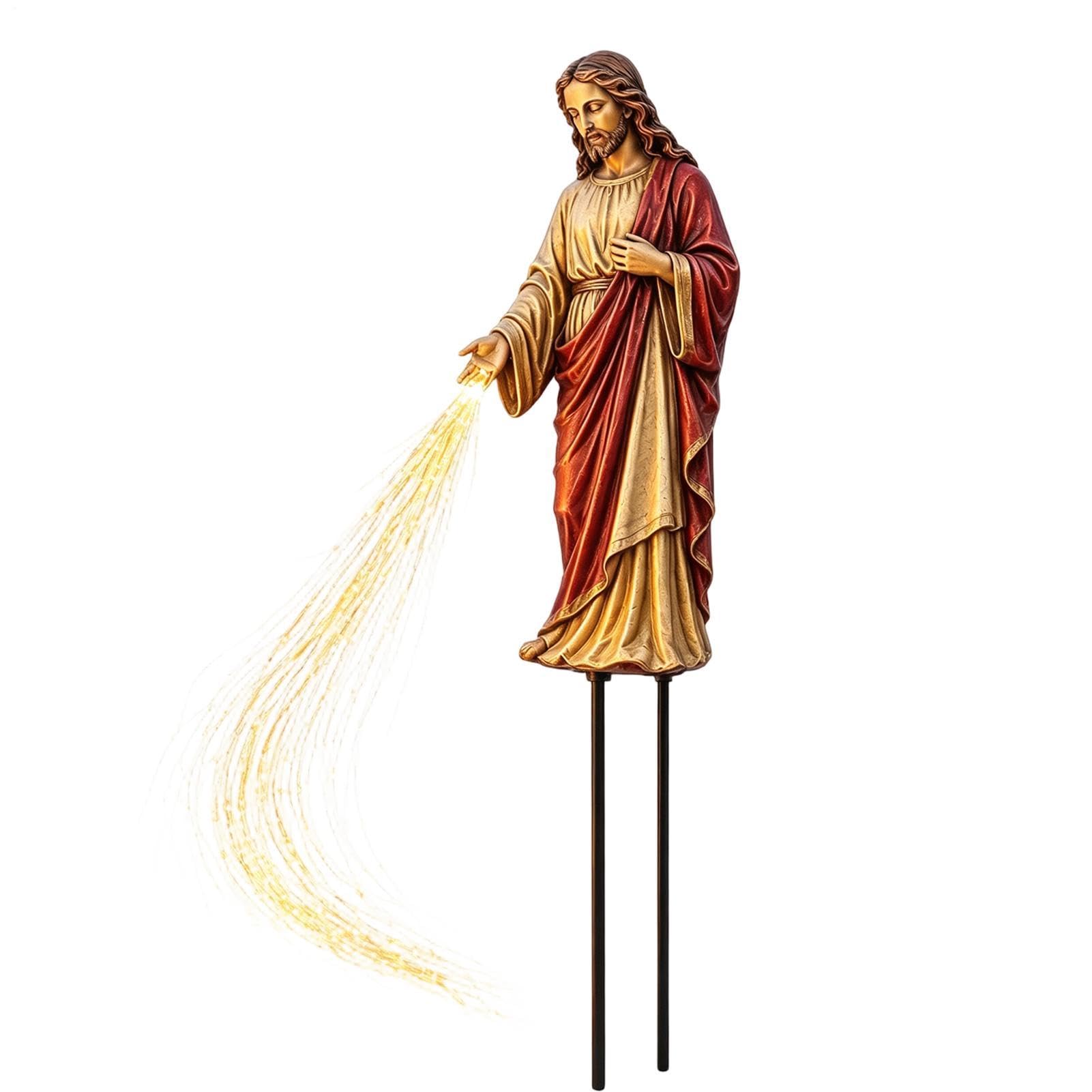 Natalizie per Decorazione Esterna Decorazione Religiosa Solare con Caldo
