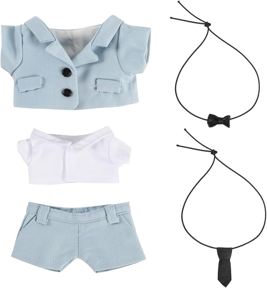 Amazon.co.jp: AXLUCE ぬい服-ぬいぐるみ-服-15cm-スーツ シャツ