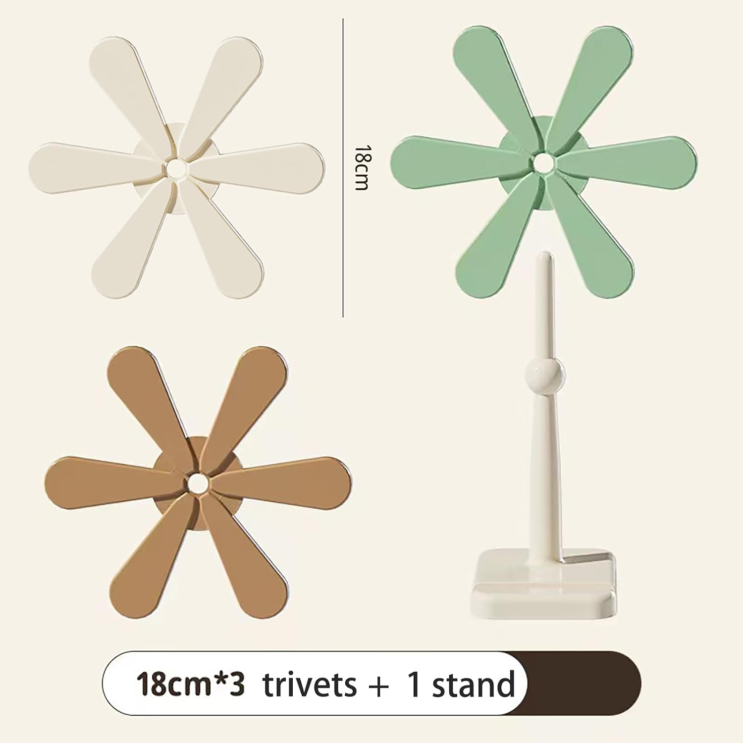 Christmas Tree Shape Silicone Trivet Set, Heat Resistant Pot Holder Mats with Storage Stand, Non Slip Hot Dish Coasters, Foldable Silicone Trivets Hot Pads for Kitchen Counter, Table, Cookware