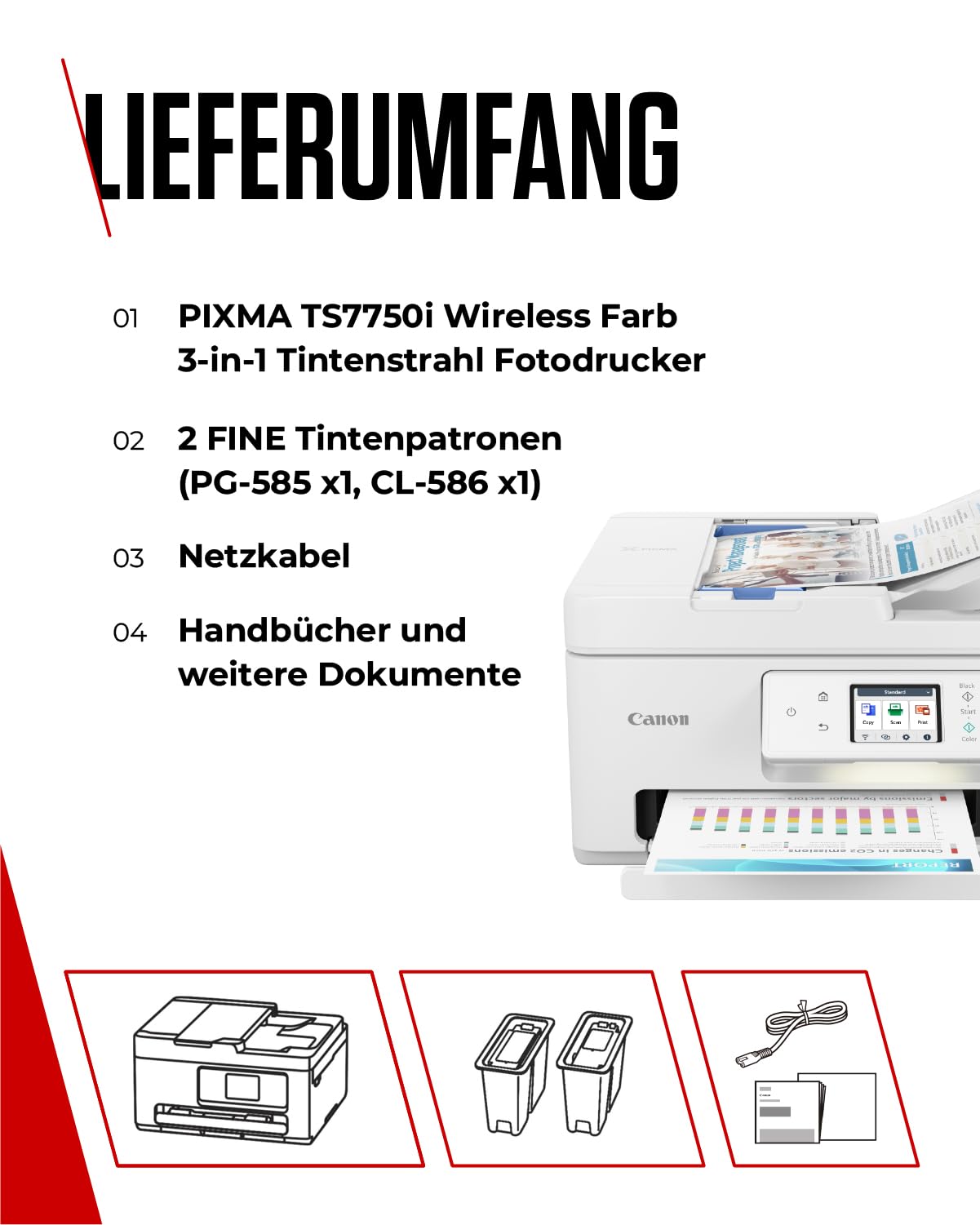 Canon PIXMA TS7750i Multifunktionsdrucker 4in1 (Tintenstrahl – Bild 7