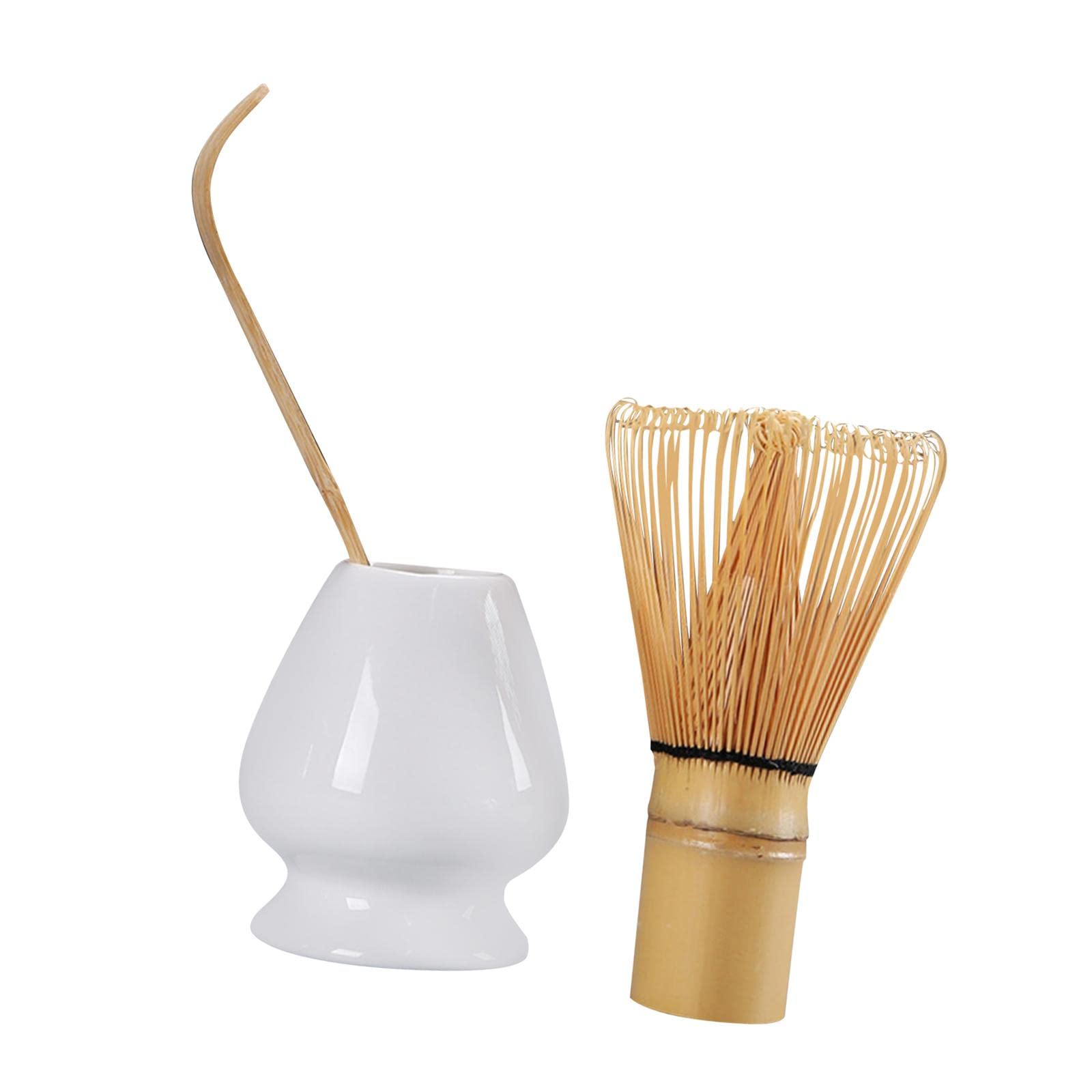 ATORSE Matcha Set Ceramics Matcha Whisk Holder Matcha Ceremony Kit Bamboo Whisk White|Home & Garden|Food & Beverages|Tea