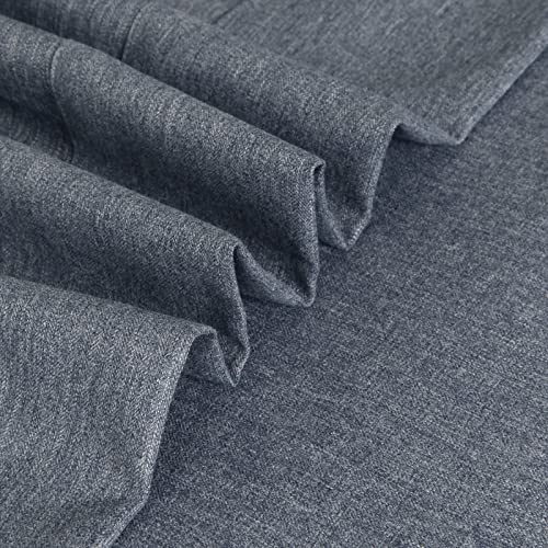 Ramesses Sheets For Queen Size Bed, Lightweight And Wrinkle-Free Sheet Set For All Season, Cationic Dyed Brushed Polyester Sheets (Navy, Queen) #TOP4