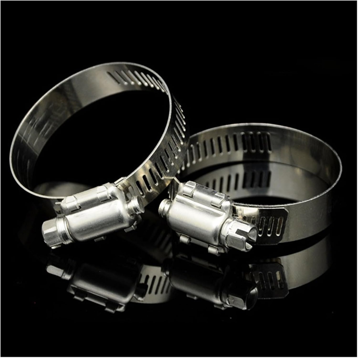 Adjustable Hose Clamps kit, 5-piece stainless steel hose clamp adjustable fastener fixing clamp spring clamp tool