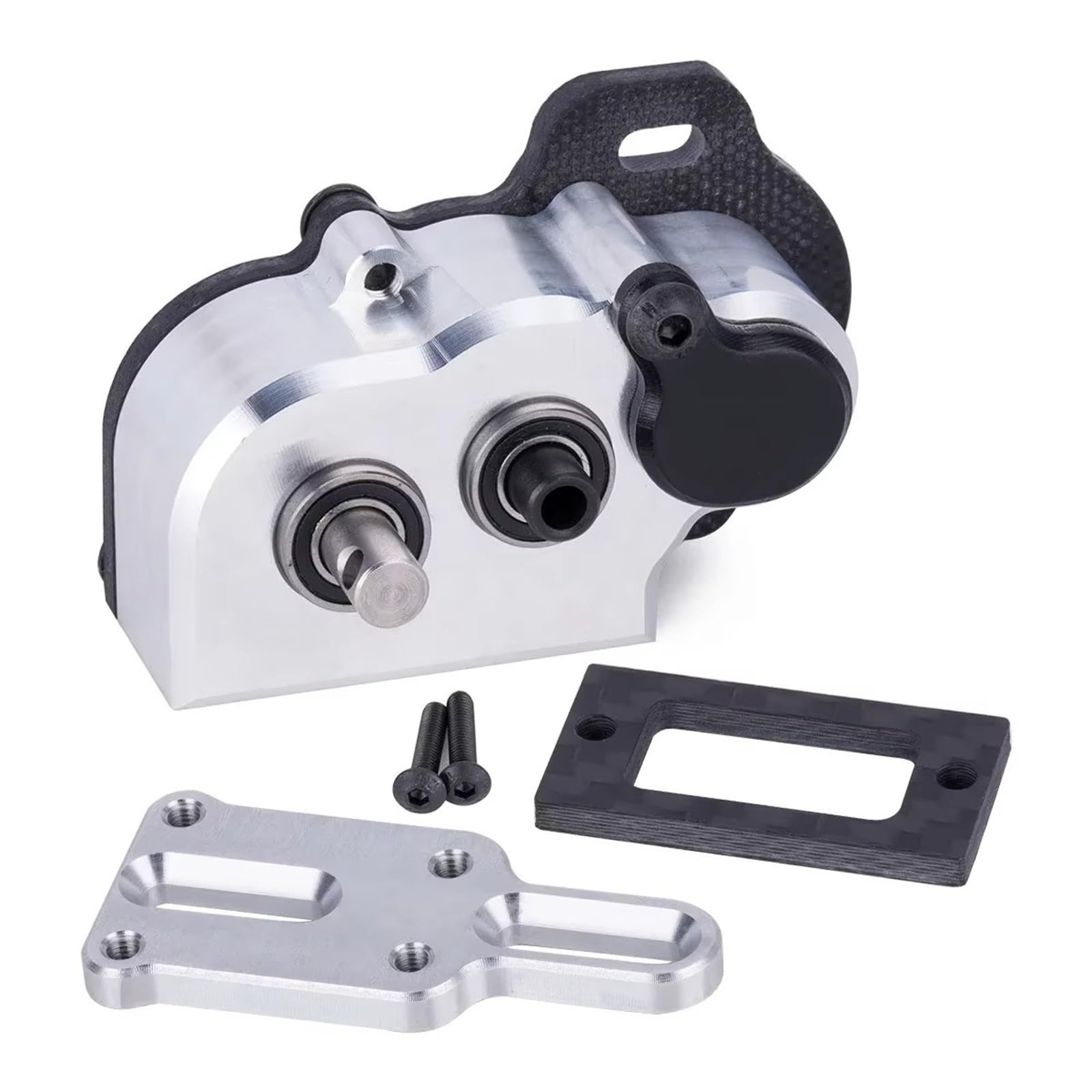 RC Upgrade Accessories for Capra for SCX10 III for AR45 1/10 Axle for LCG Chassis Cheater Rigs RC Car Parts 48 Pitch Portal Transmission Tiny Gearbox with Slipper Pad