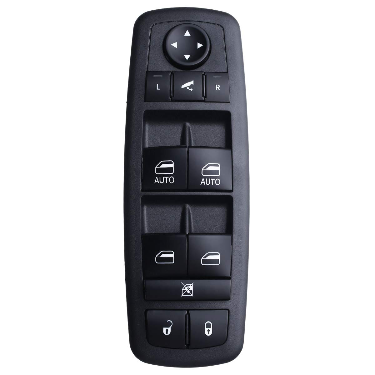 A-Premium Master Power Window Switch Compatible with Jeep Cherokee 2014 2015 2016 2017, Sport Utility, Front Left Driver Side, Replace# 68141890AA