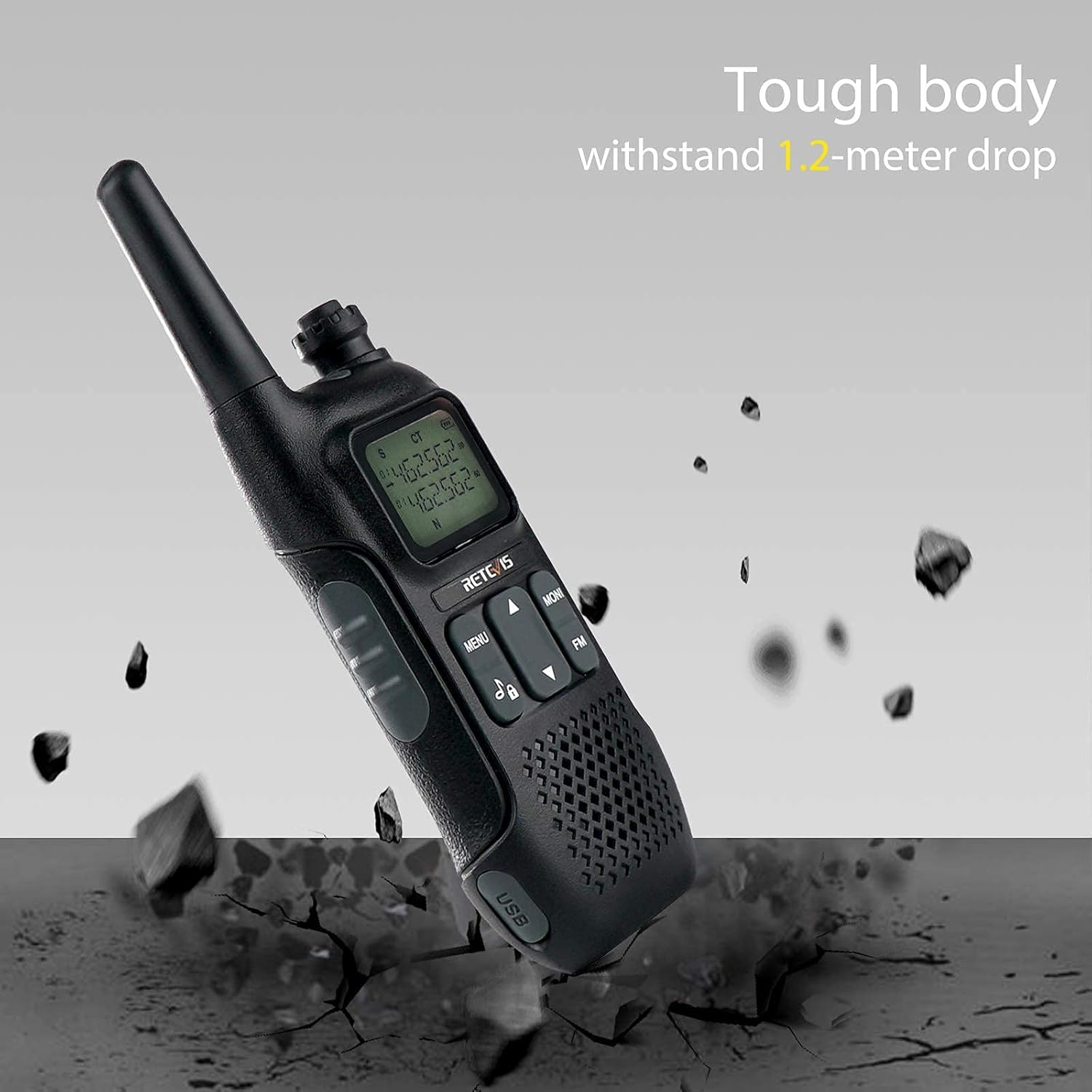 🛒 Crazy Deals Retevis RT16 Walkie Talkies with Earpieces,Two Way Radios Long Range Rechargeable Dual Watch Emergency Flashlight NOAA VOX,2 Way Radio for Business Retail Hotel(6 Pack)