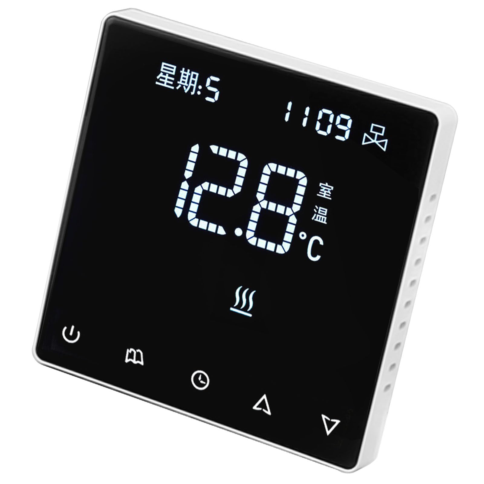 Fdit Inteligentny Termostat WiFi z komunikacją bezprzewodową WIFI485 do Sterowania klimatyzacją domową i Ogrzewaniem Podłogowym 5-45°C