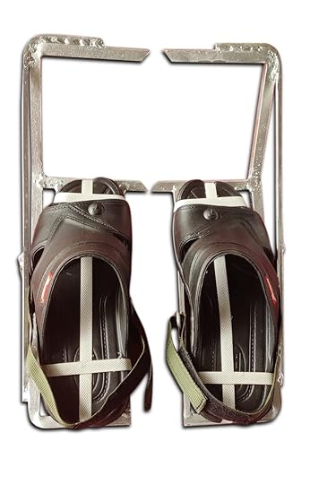 KAB POLECLIP Electrical Pole Clip for 8 m Pole Silver Color Load Bears Upto 200 kg