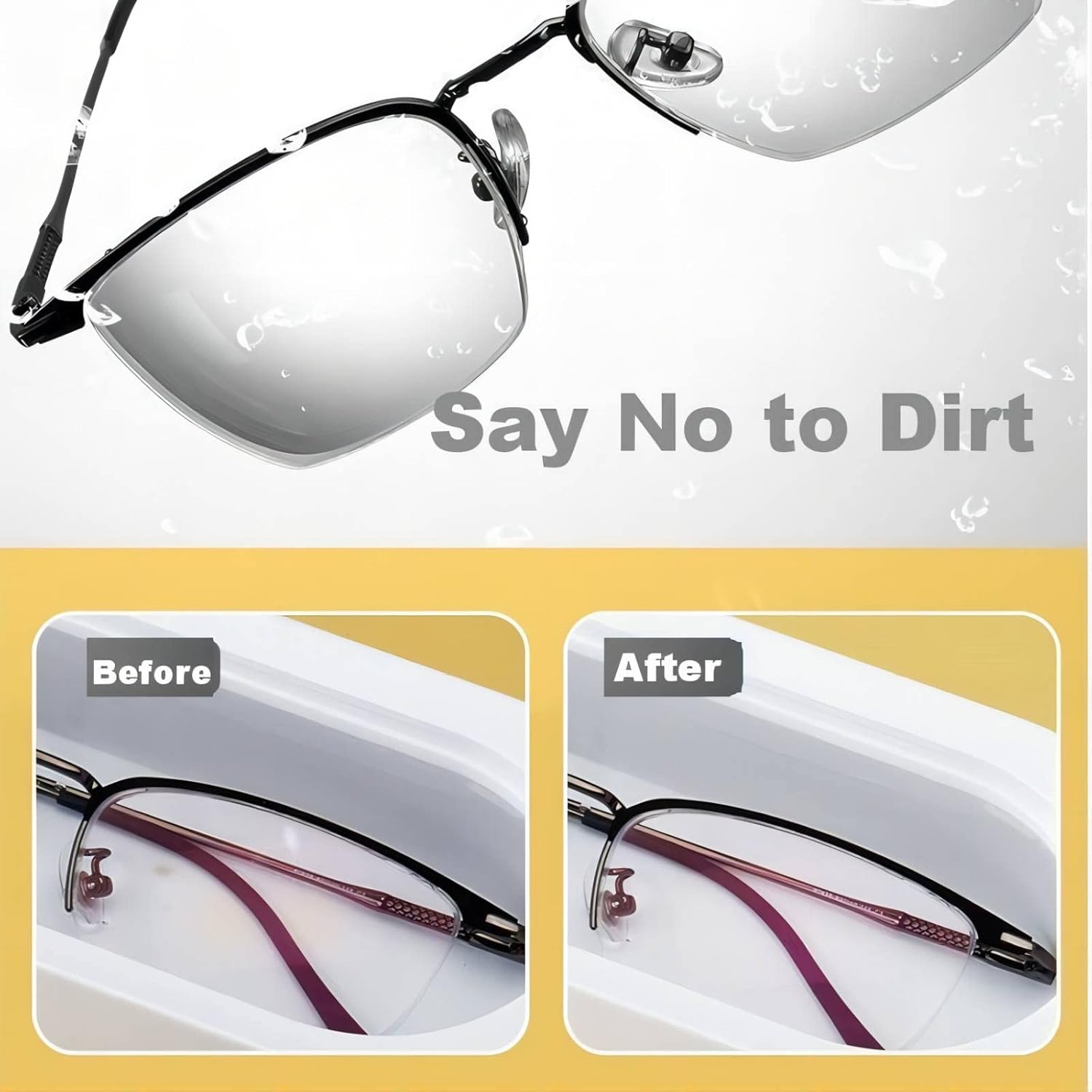 Jewelry Cleaner-250 ML Portable Professional Clean Pod for Cleaning Jewelry Glasses Watches Shaver Head