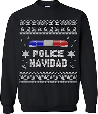 Cop Ugly Christmas Sweatshirt 